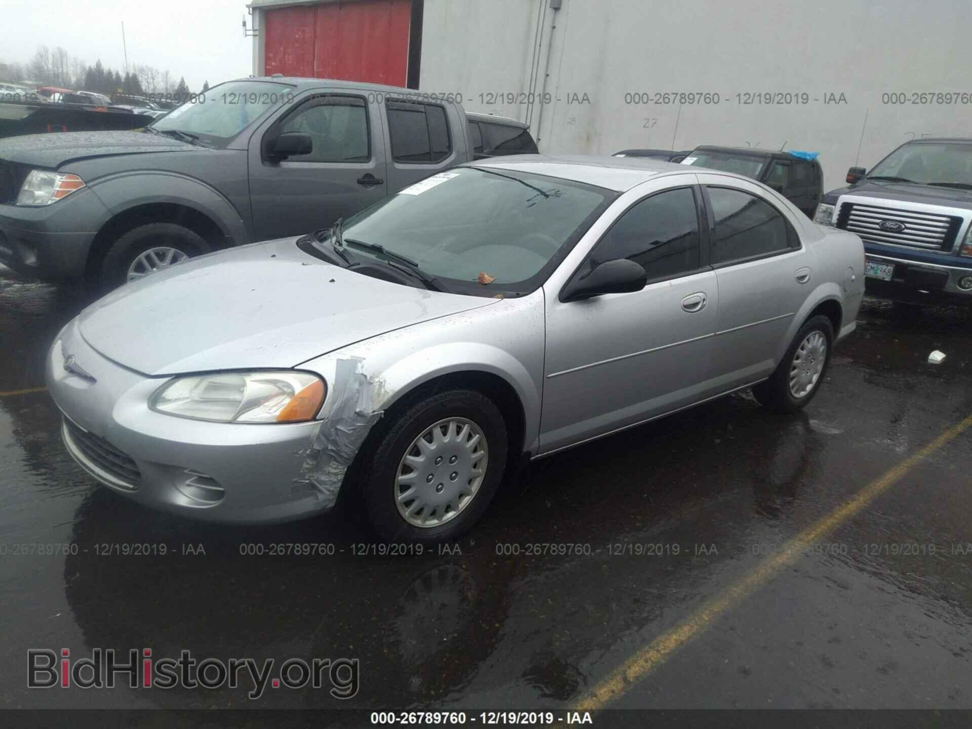 2003 CHRYSLER SEBRING - VIN: 1C3EL46X93N588078 - Фото 2