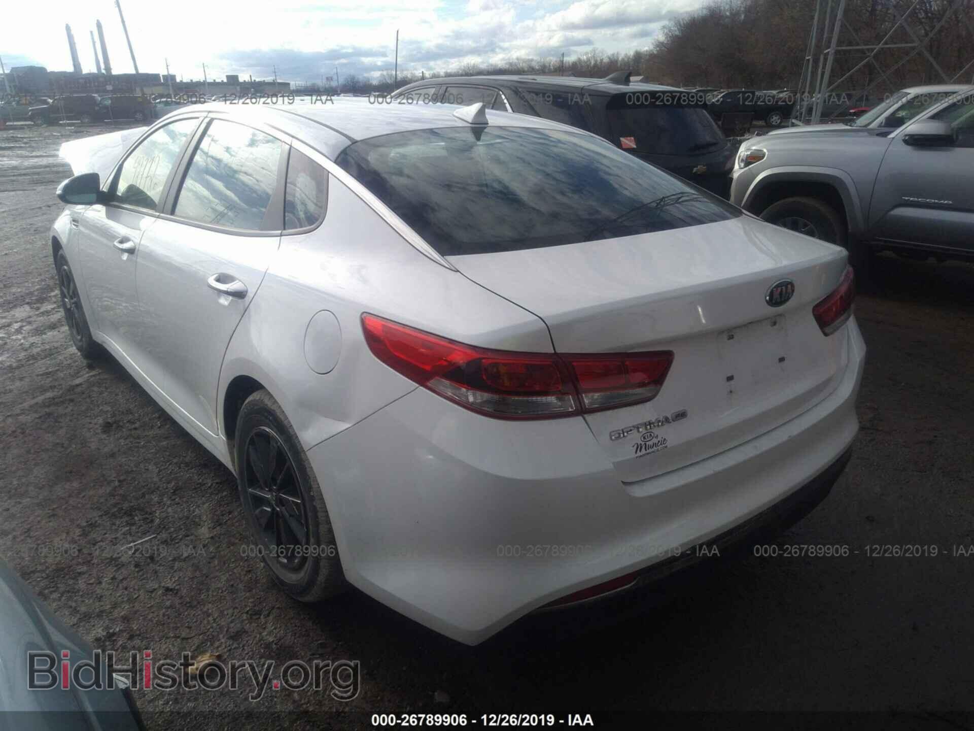 2016 KIA OPTIMA - VIN: KNAGT4L32G5072105 - Фото 3