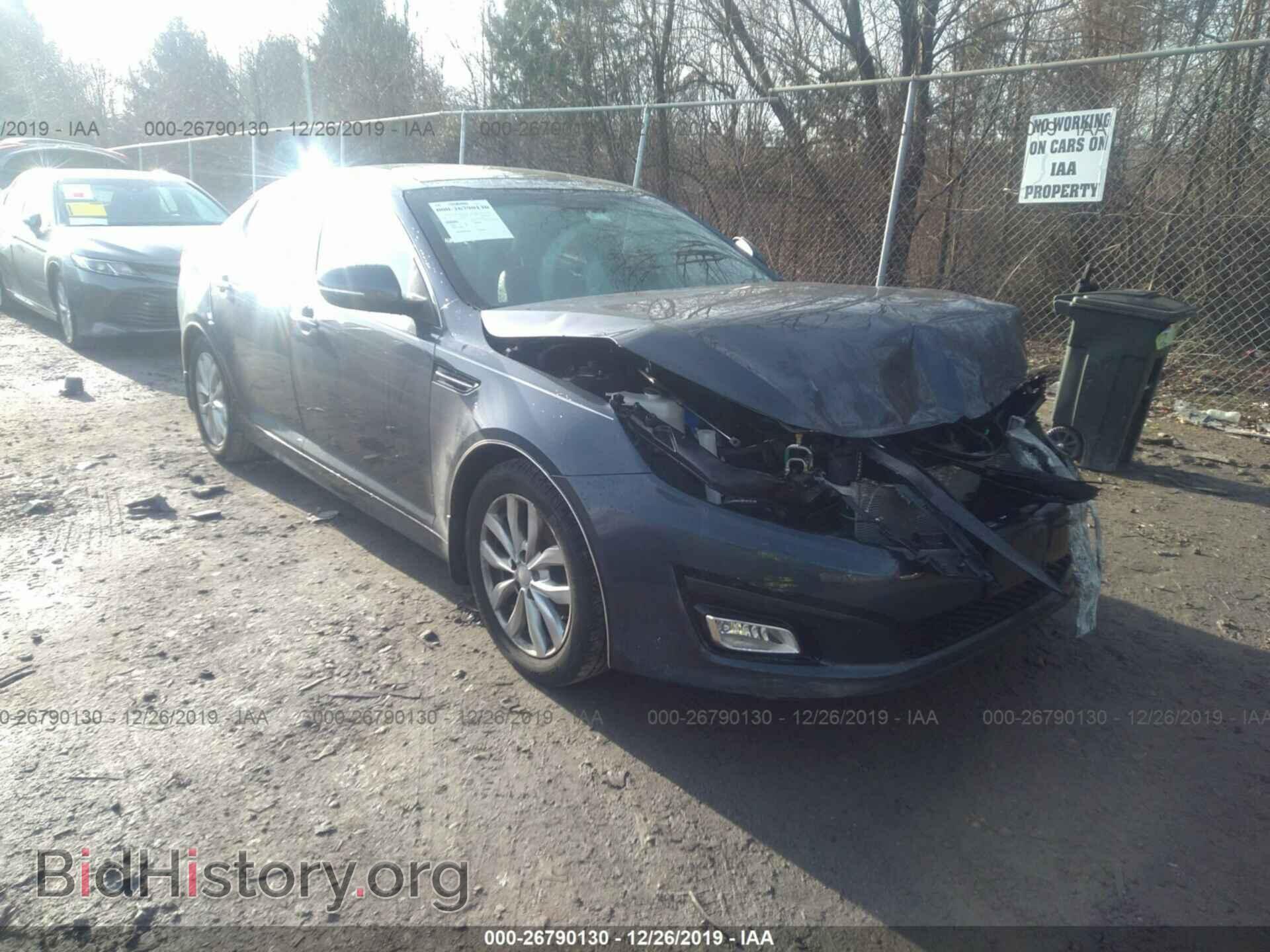 Фотография 5XXGN4A75FG476562 - KIA OPTIMA 2015