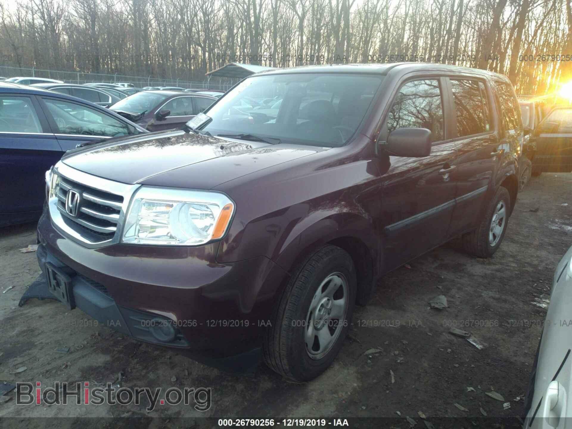 2014 HONDA PILOT - VIN: 5FNYF3H21EB014426 - Фото 2