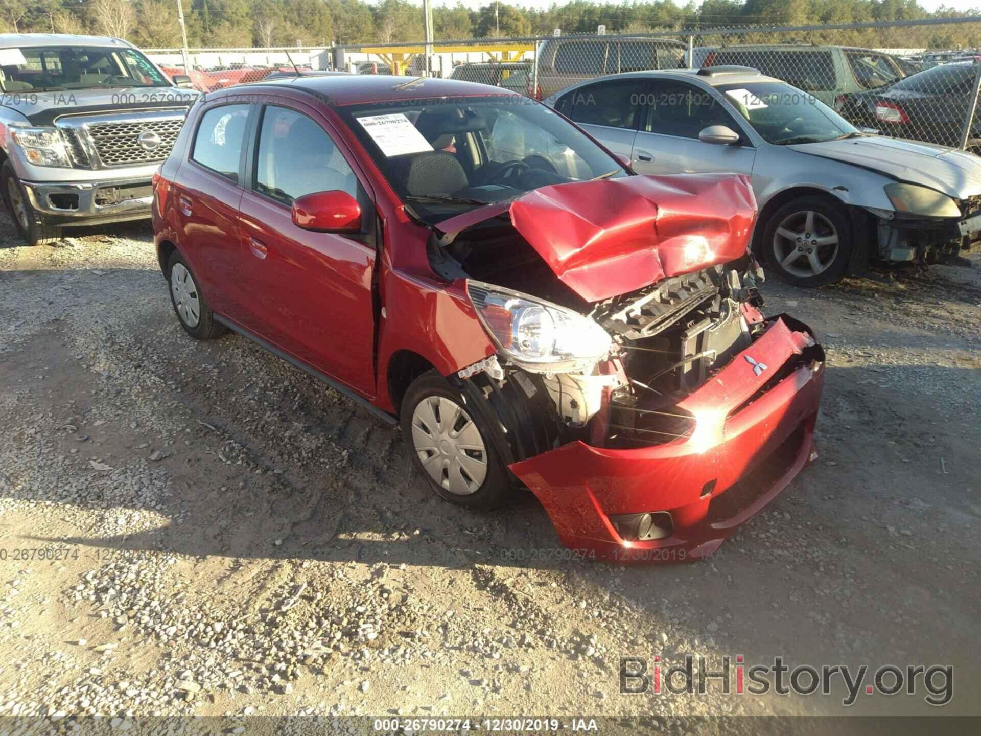 Photo ML32A3HJ1FH003975 - MITSUBISHI MIRAGE 2015