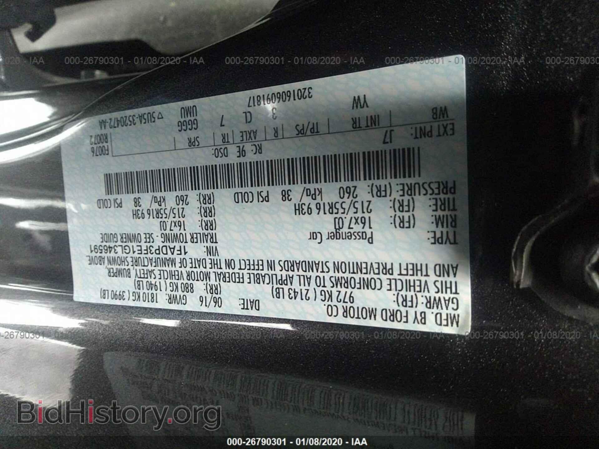 2016 FORD FOCUS - VIN: 1FADP3FE1GL346591 - Photo 9