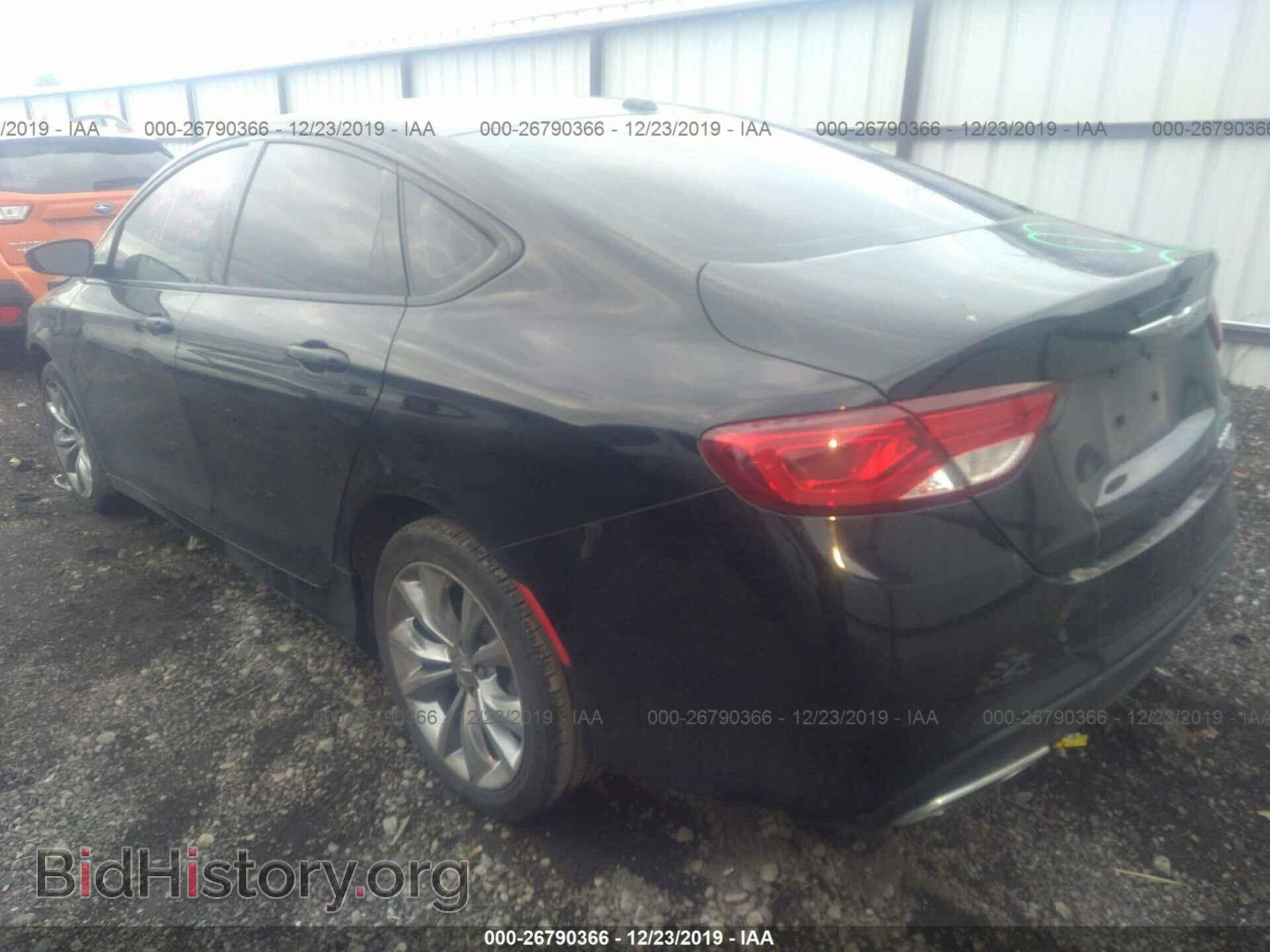 2015 CHRYSLER 200 - VIN: 1C3CCCBG1FN622087 - Фото 3