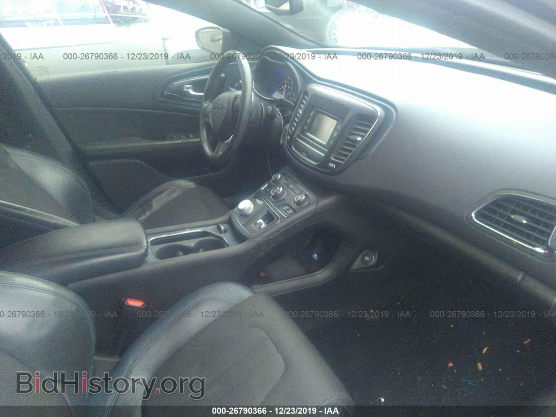 2015 CHRYSLER 200 - VIN: 1C3CCCBG1FN622087 - Фото 5