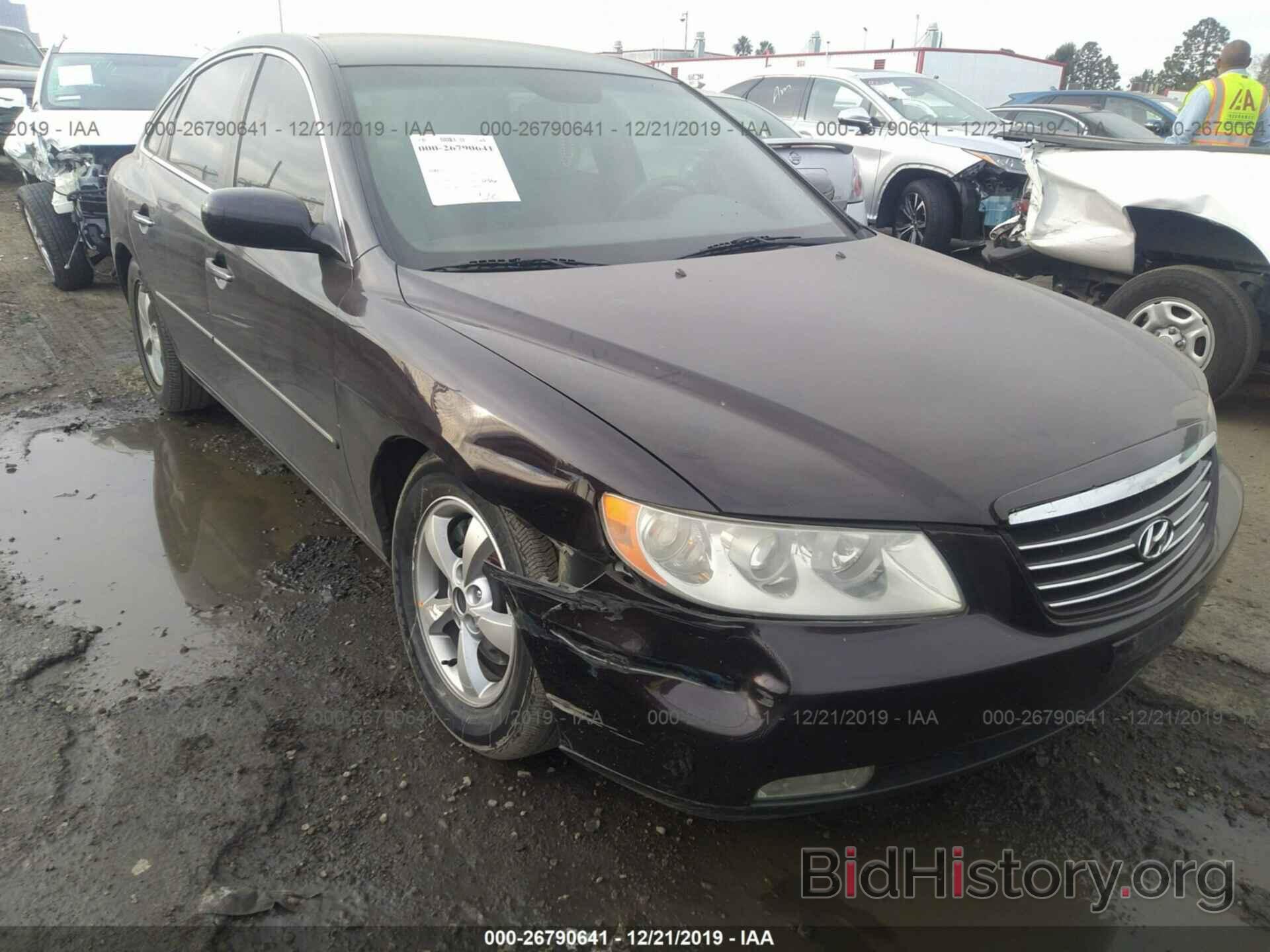 Photo KMHFC46F66A072887 - HYUNDAI AZERA 2006