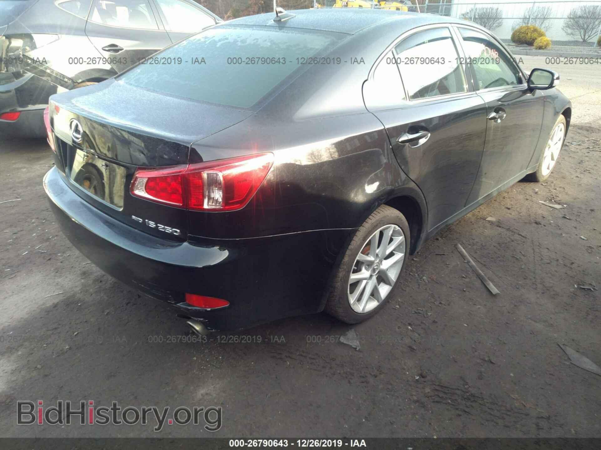 2011 LEXUS IS - VIN: JTHCF5C28B5050171 - Photo 4