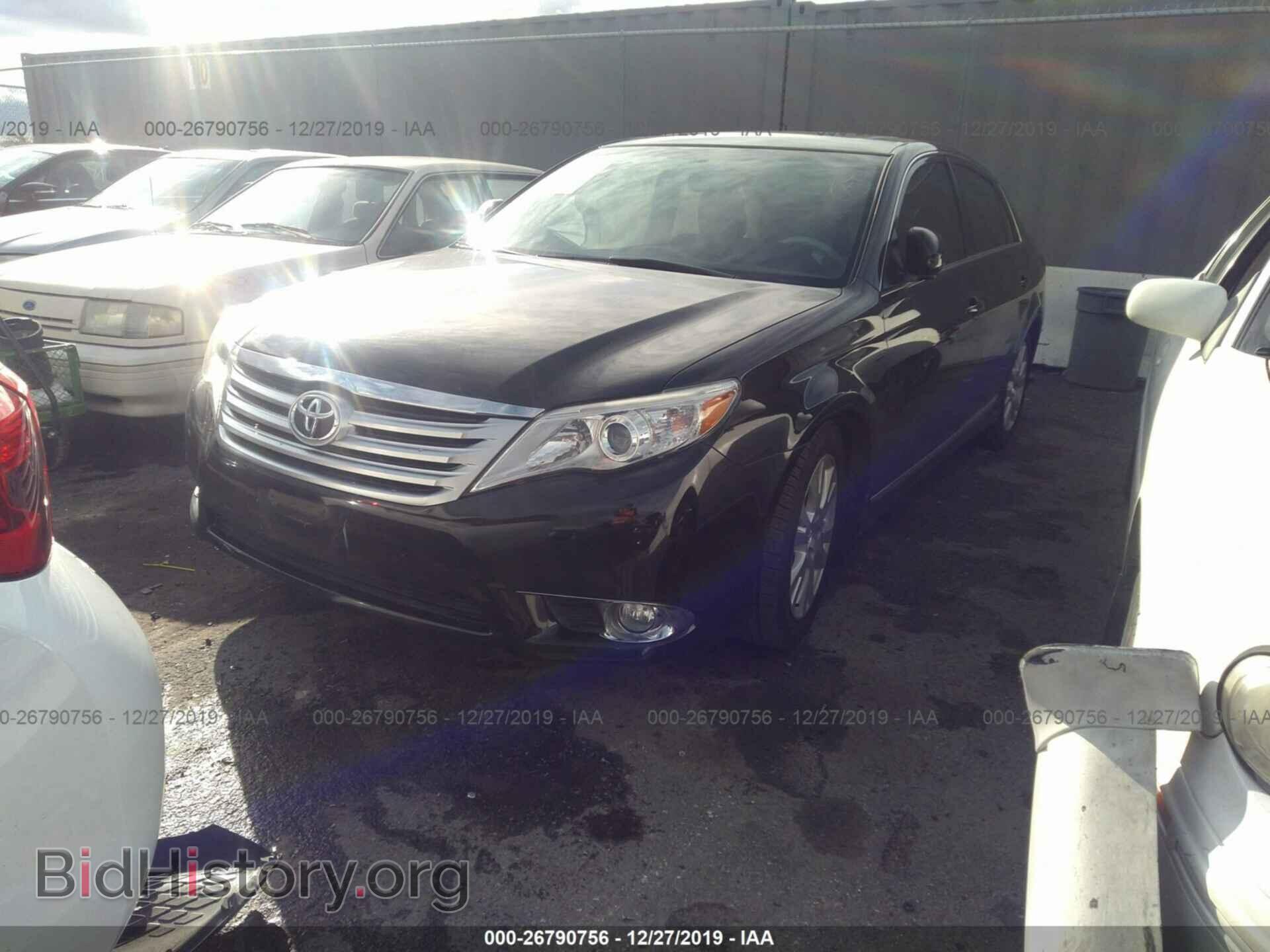 2012 TOYOTA AVALON - VIN: 4T1BK3DB7CU468574 - Фото 2