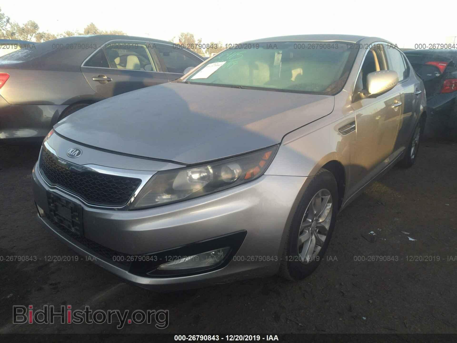 2013 KIA OPTIMA - VIN: KNAGM4A72D5347602 - Фото 2