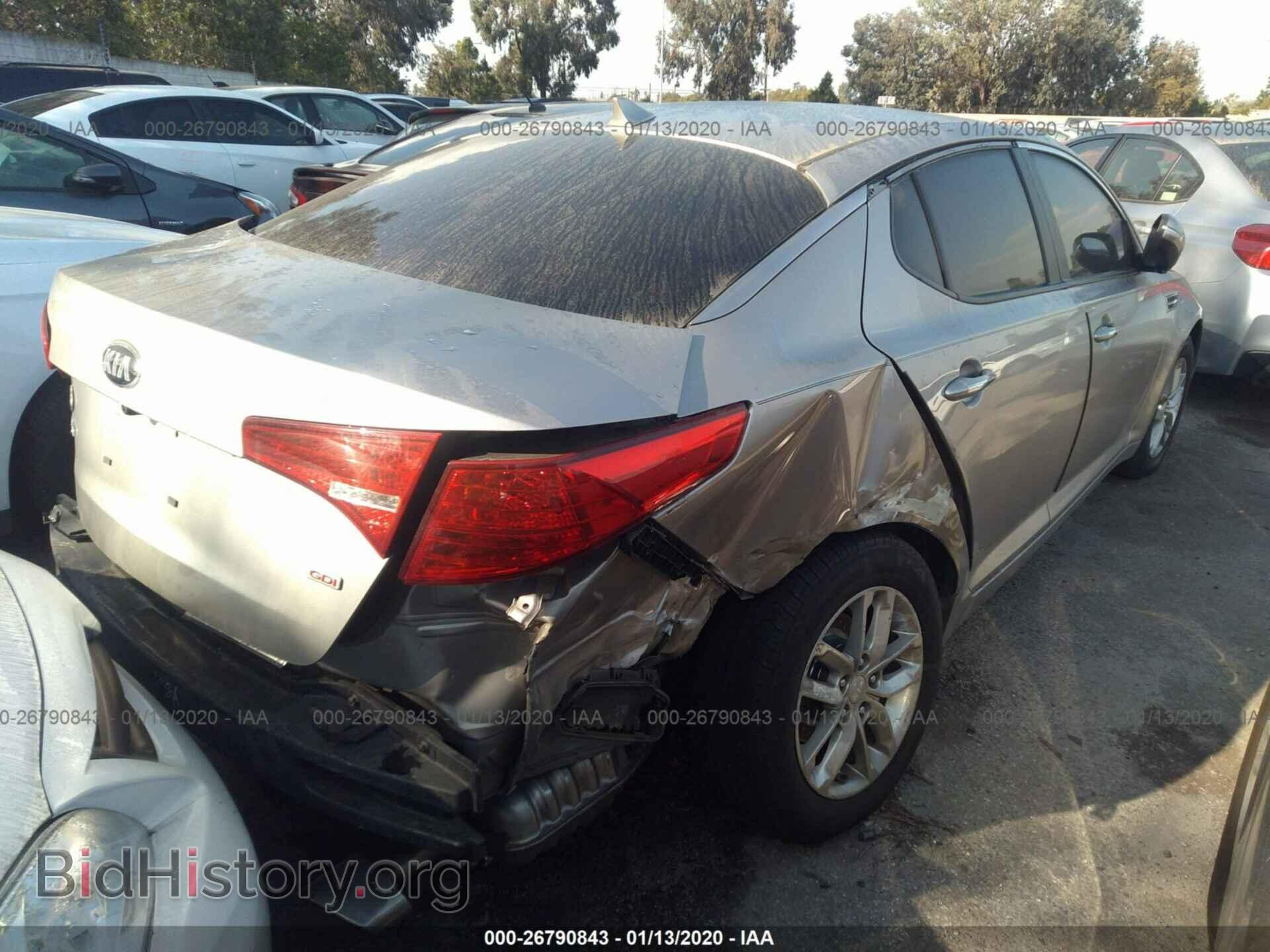 2013 KIA OPTIMA - VIN: KNAGM4A72D5347602 - Фото 4