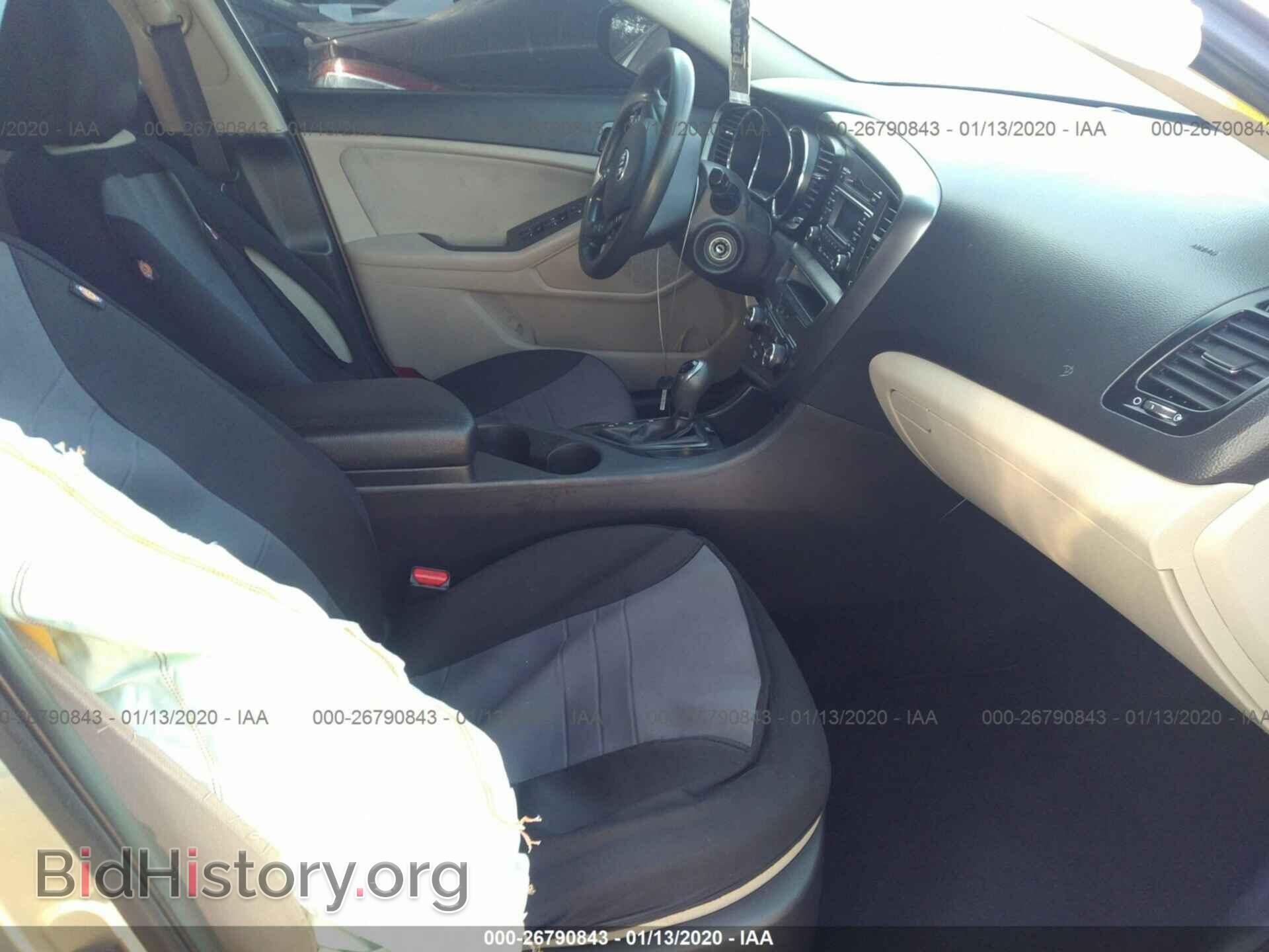 2013 KIA OPTIMA - VIN: KNAGM4A72D5347602 - Фото 5