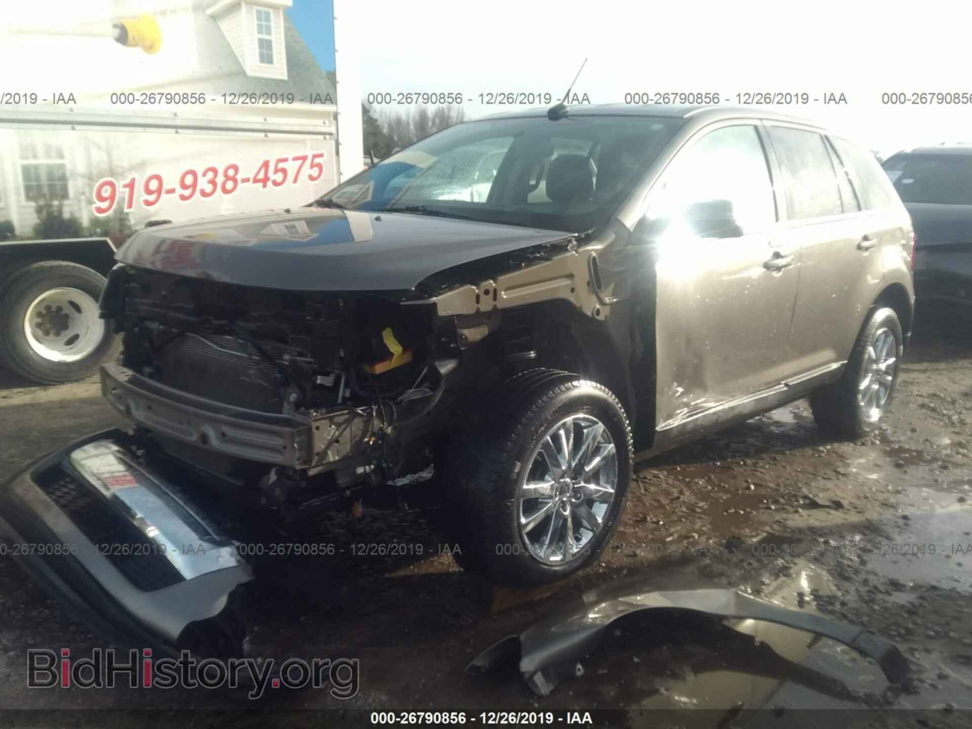 2014 FORD EDGE - VIN: 2FMDK4KC7EBA54309 - Фото 2