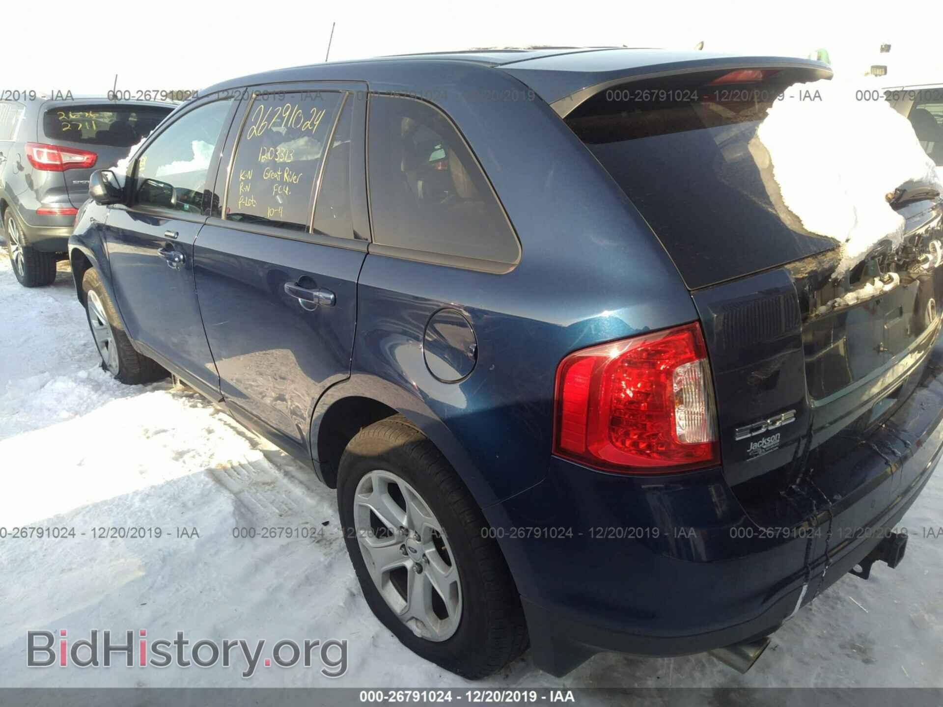 2012 Ford Edge - VIN: 2FMDK3JC1CBA92109 - Фото 3