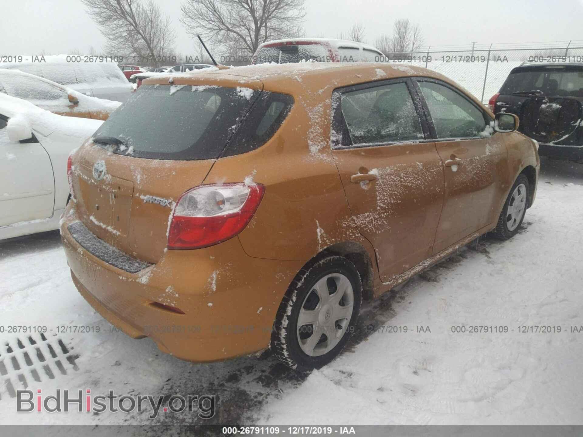 2009 TOYOTA COROLLA MATRIX - VIN: 2T1KU40E69C012771 - Фото 4