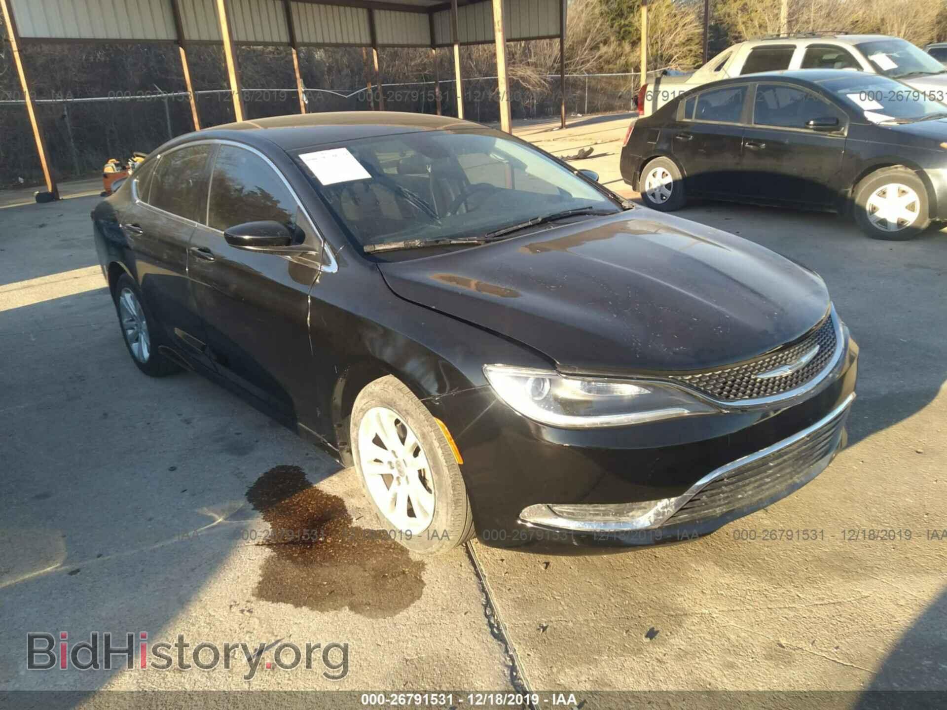 Фотография 1C3CCCAB8FN706364 - CHRYSLER 200 2015