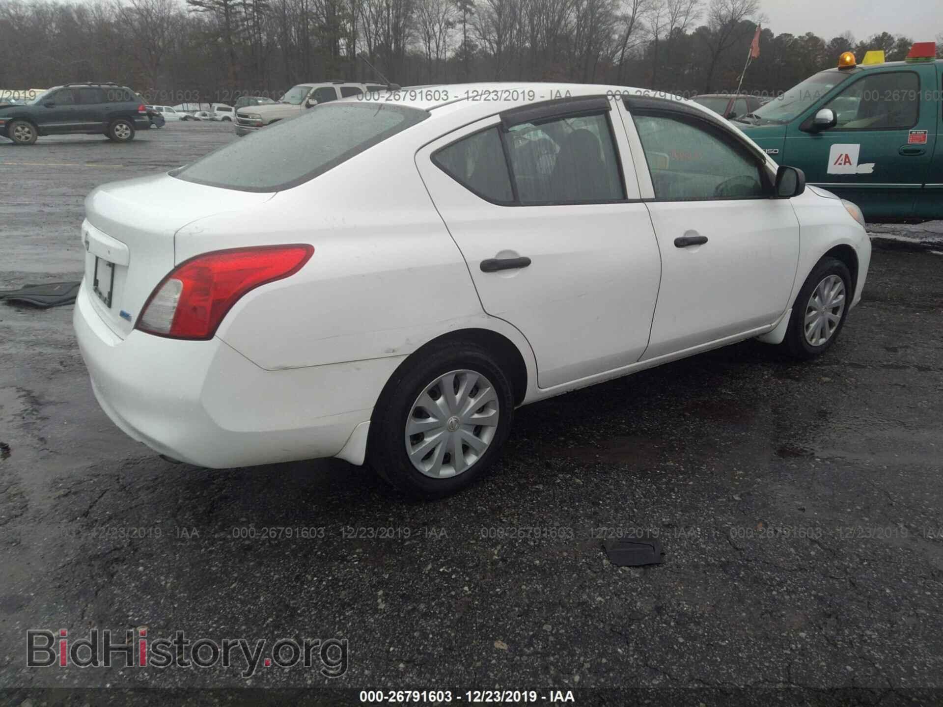 2012 Nissan Versa - VIN: 3N1CN7AP1CL854508 - Фото 4