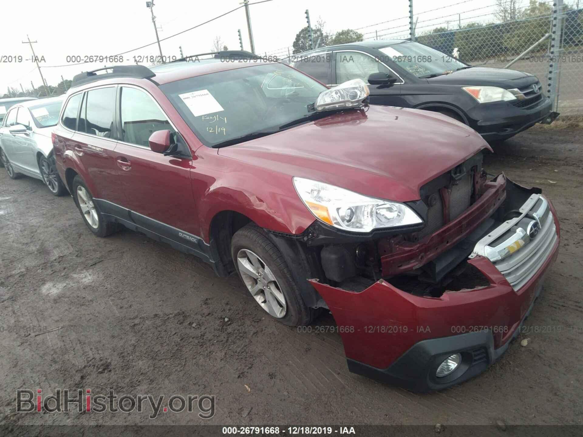 Фотография 4S4BRBDC5E3314310 - Subaru Outback 2014
