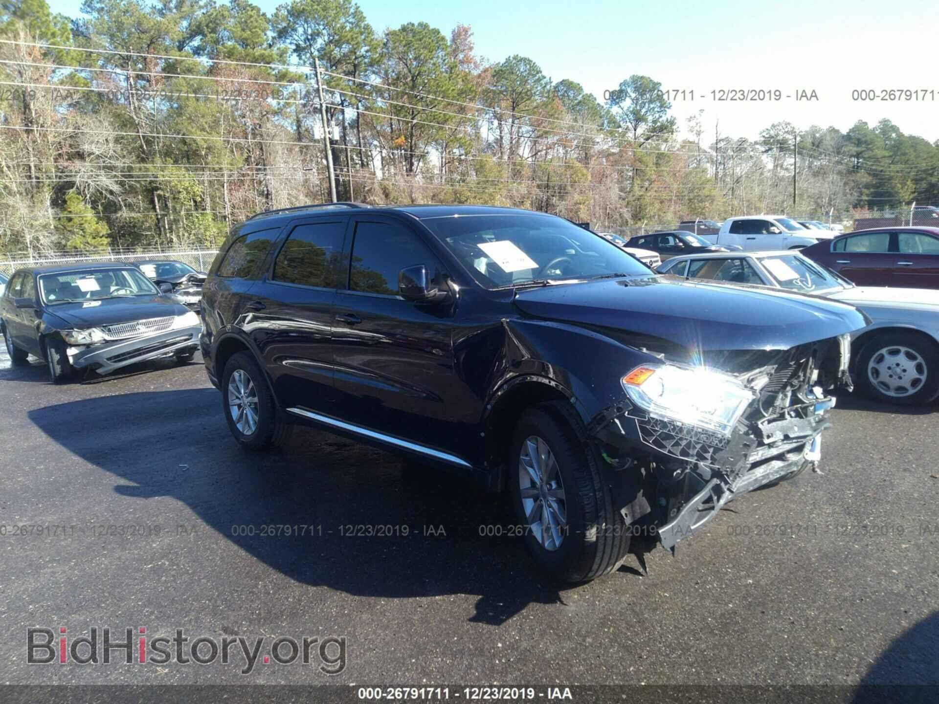 Фотография 1C4RDHAG7GC483937 - DODGE DURANGO 2016