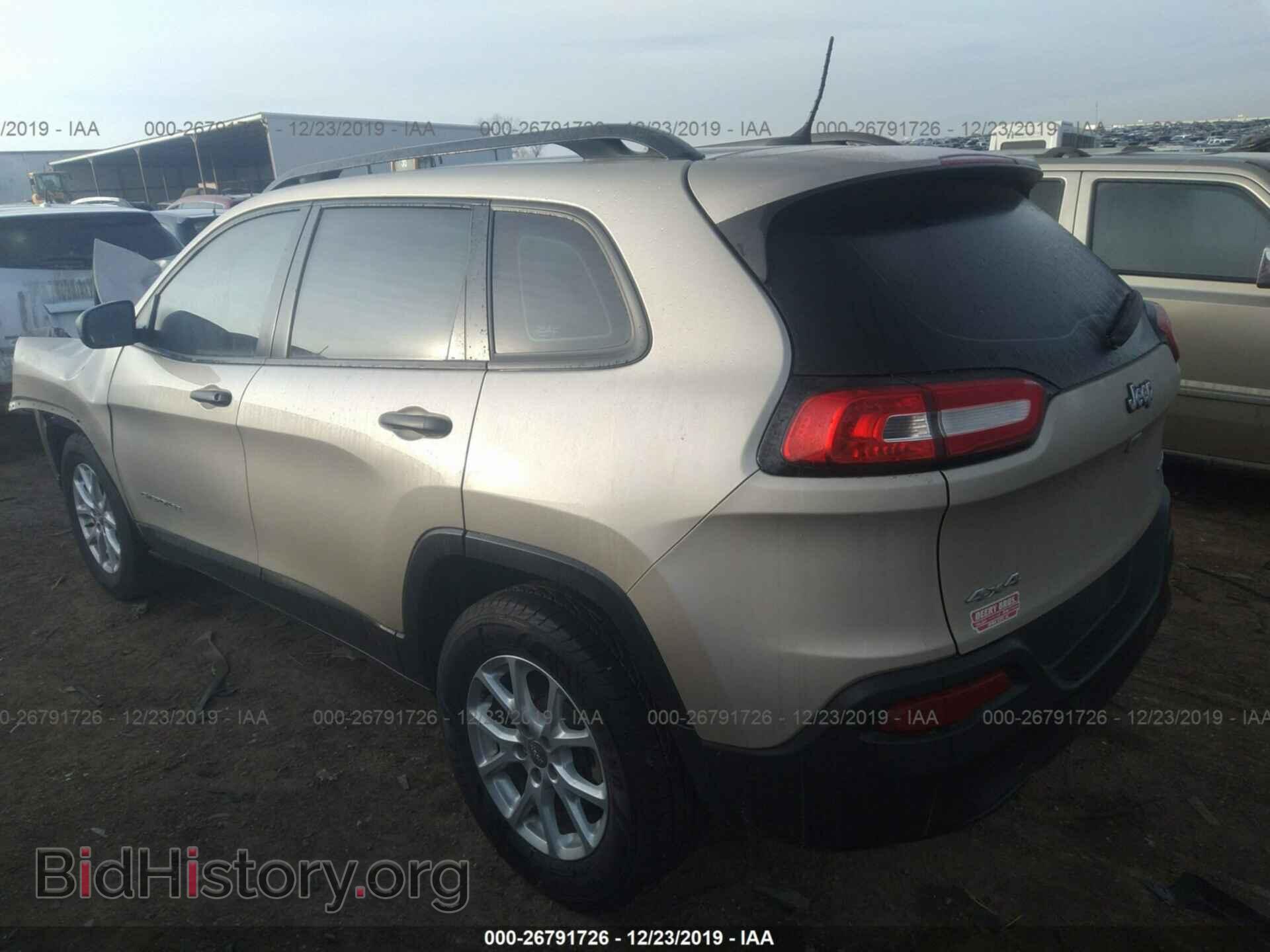 2015 JEEP CHEROKEE - VIN: 1C4PJMAB5FW716112 - Photo 3