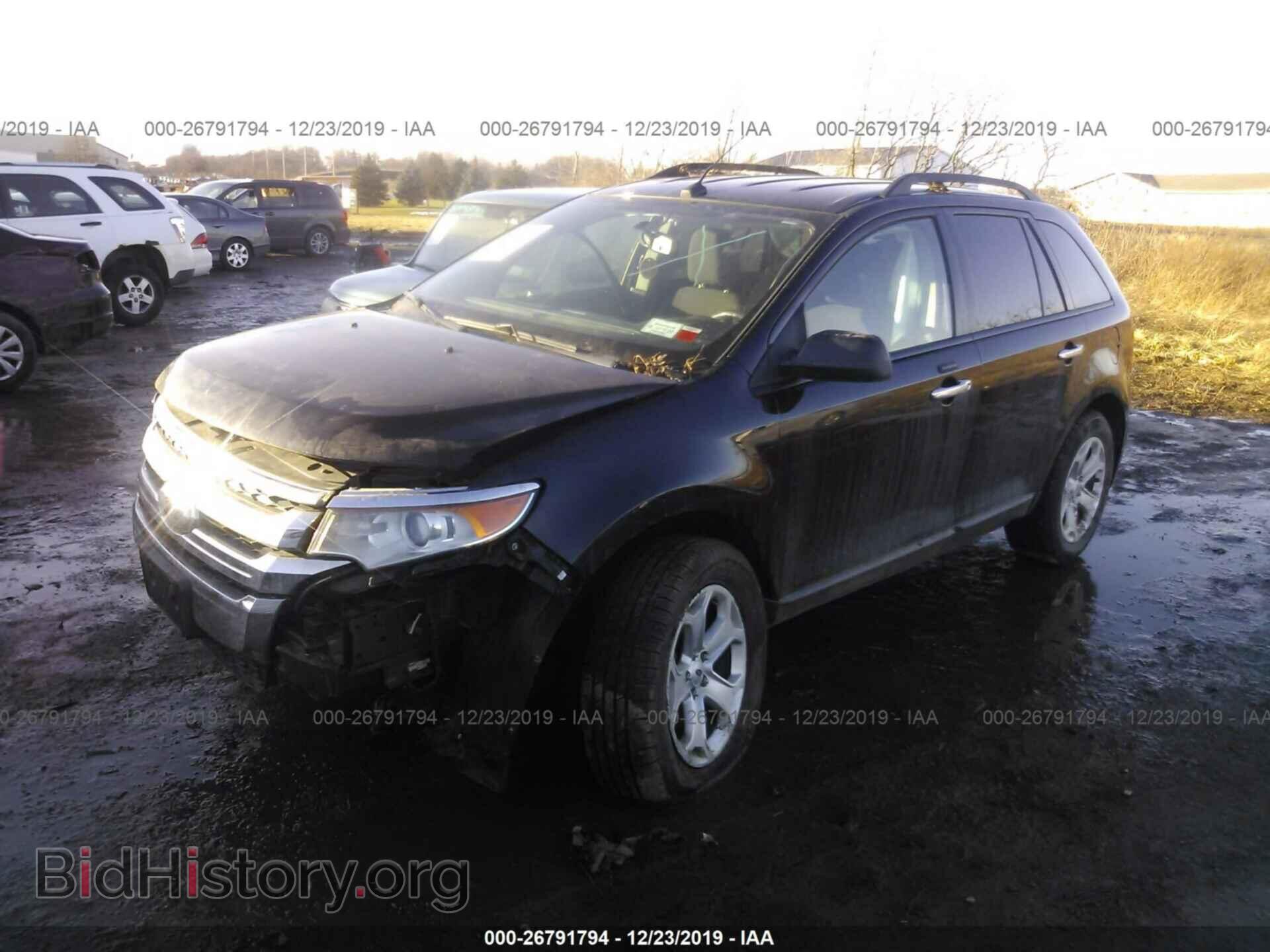 2011 FORD EDGE - VIN: 2FMDK3JC4BBB12612 - Фото 2