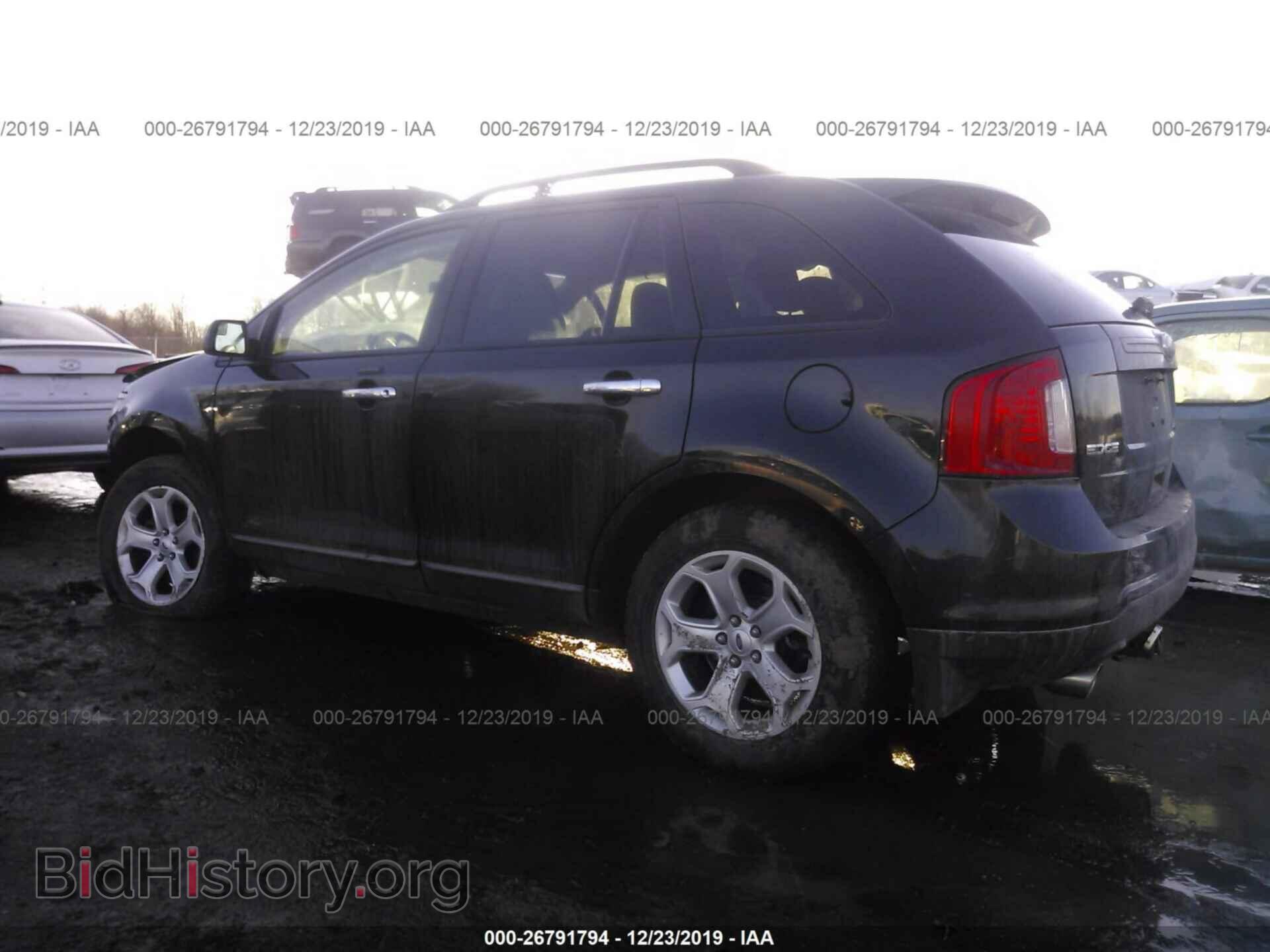 2011 FORD EDGE - VIN: 2FMDK3JC4BBB12612 - Фото 3