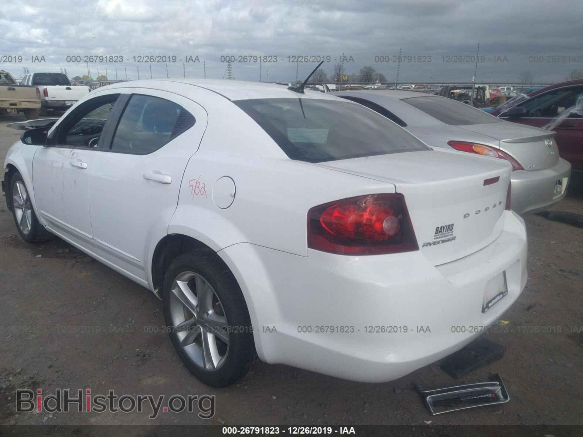 2012 DODGE AVENGER - VIN: 1C3CDZAB1CN323300 - Photo 3