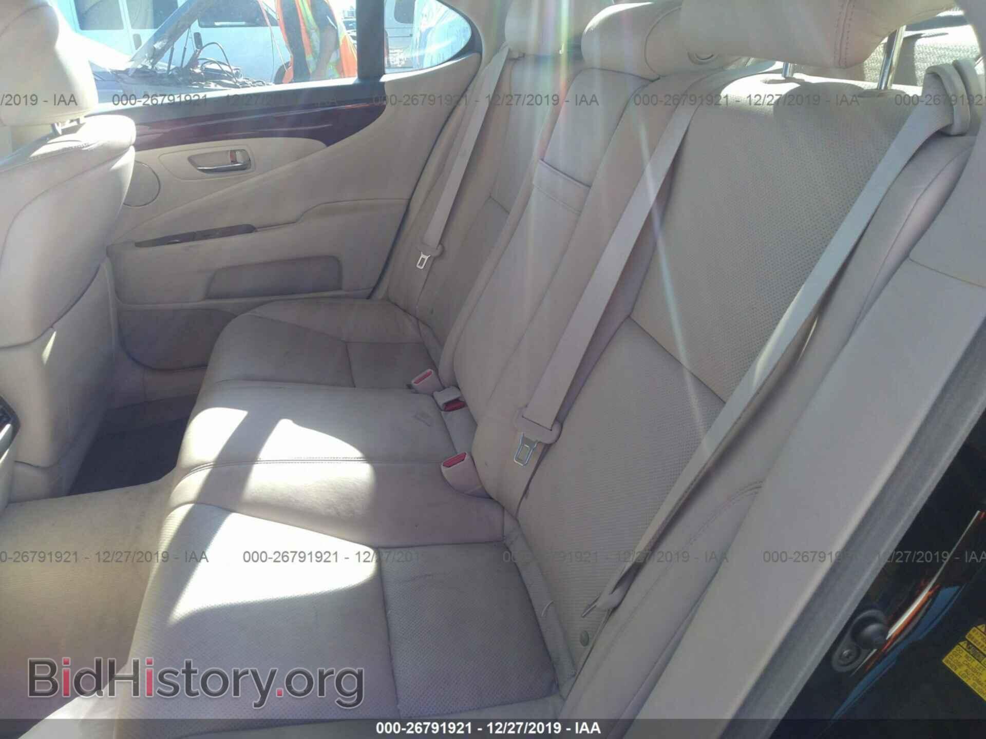 2010 LEXUS LS - VIN: JTHBL5EF3A5097675 - Фото 8