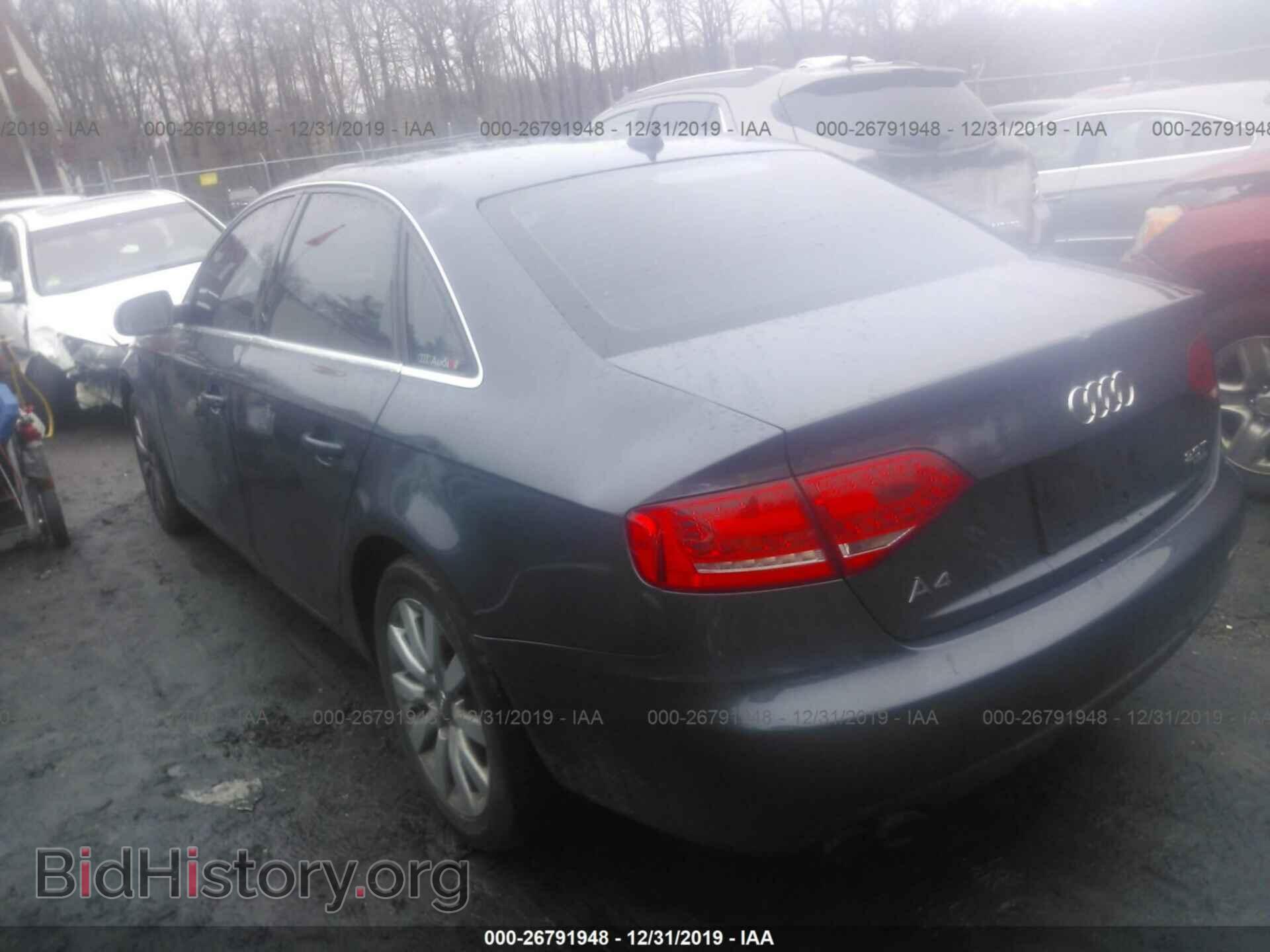 2011 AUDI A4 - VIN: WAUFFAFL6BA088398 - Фото 3