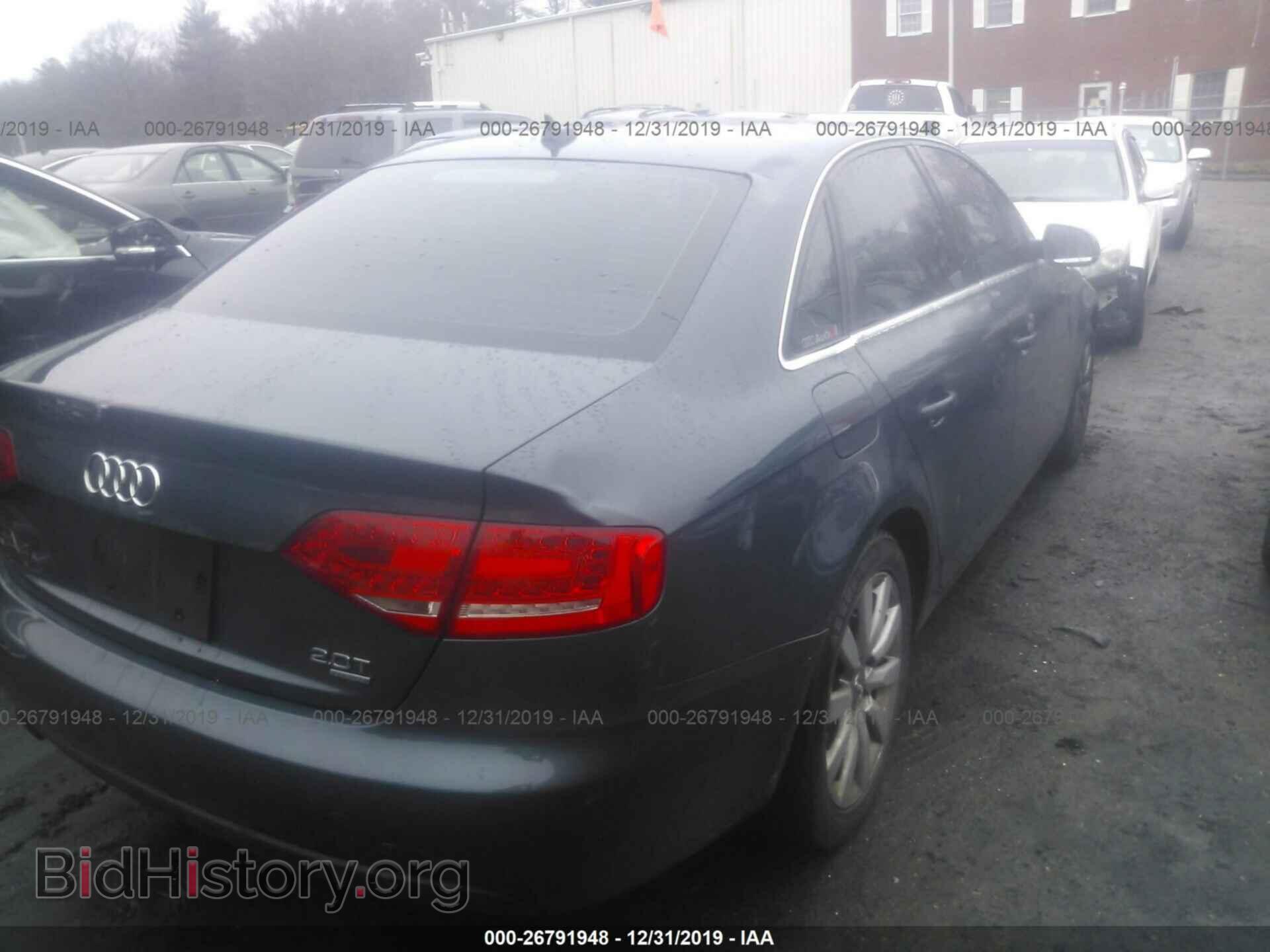 2011 AUDI A4 - VIN: WAUFFAFL6BA088398 - Фото 4