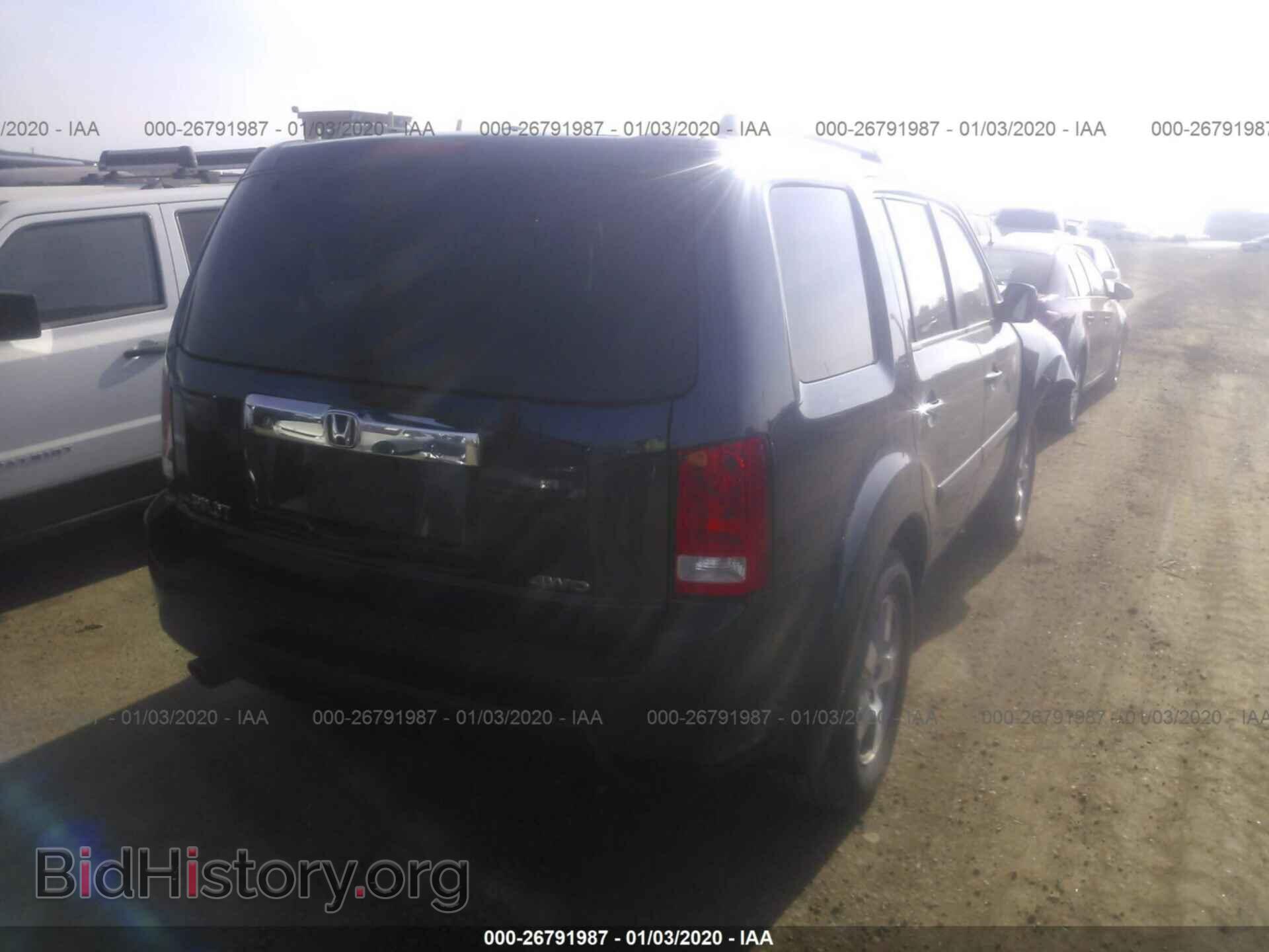 2010 HONDA PILOT - VIN: 5FNYF4H49AB003398 - Фото 4