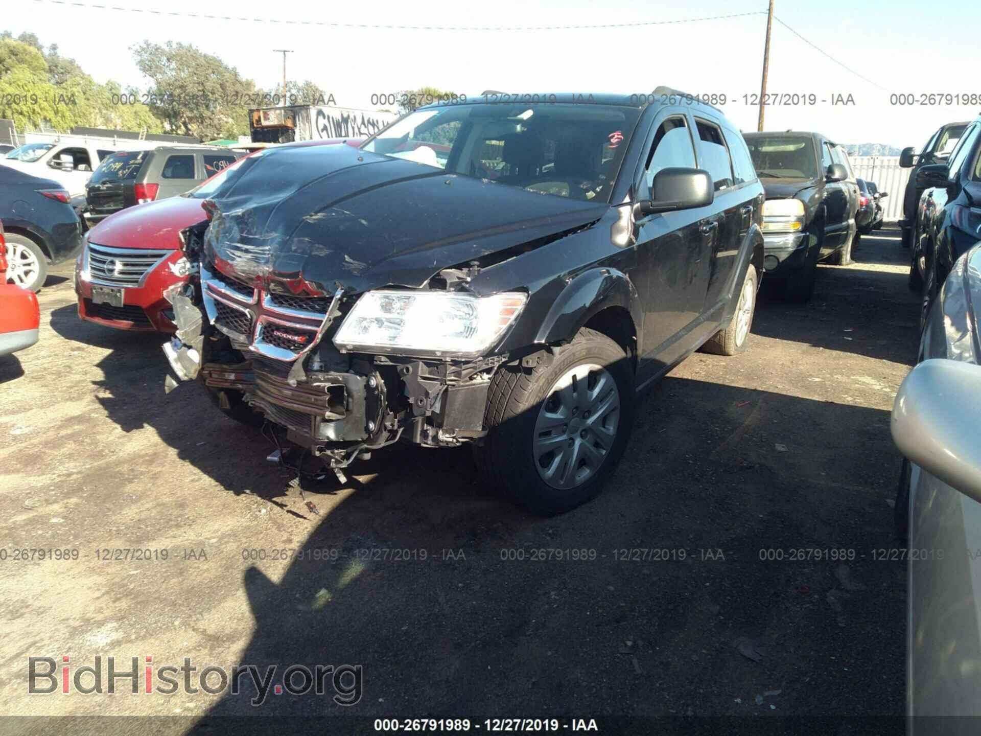 2016 DODGE JOURNEY - VIN: 3C4PDCAB9GT249902 - Фото 2
