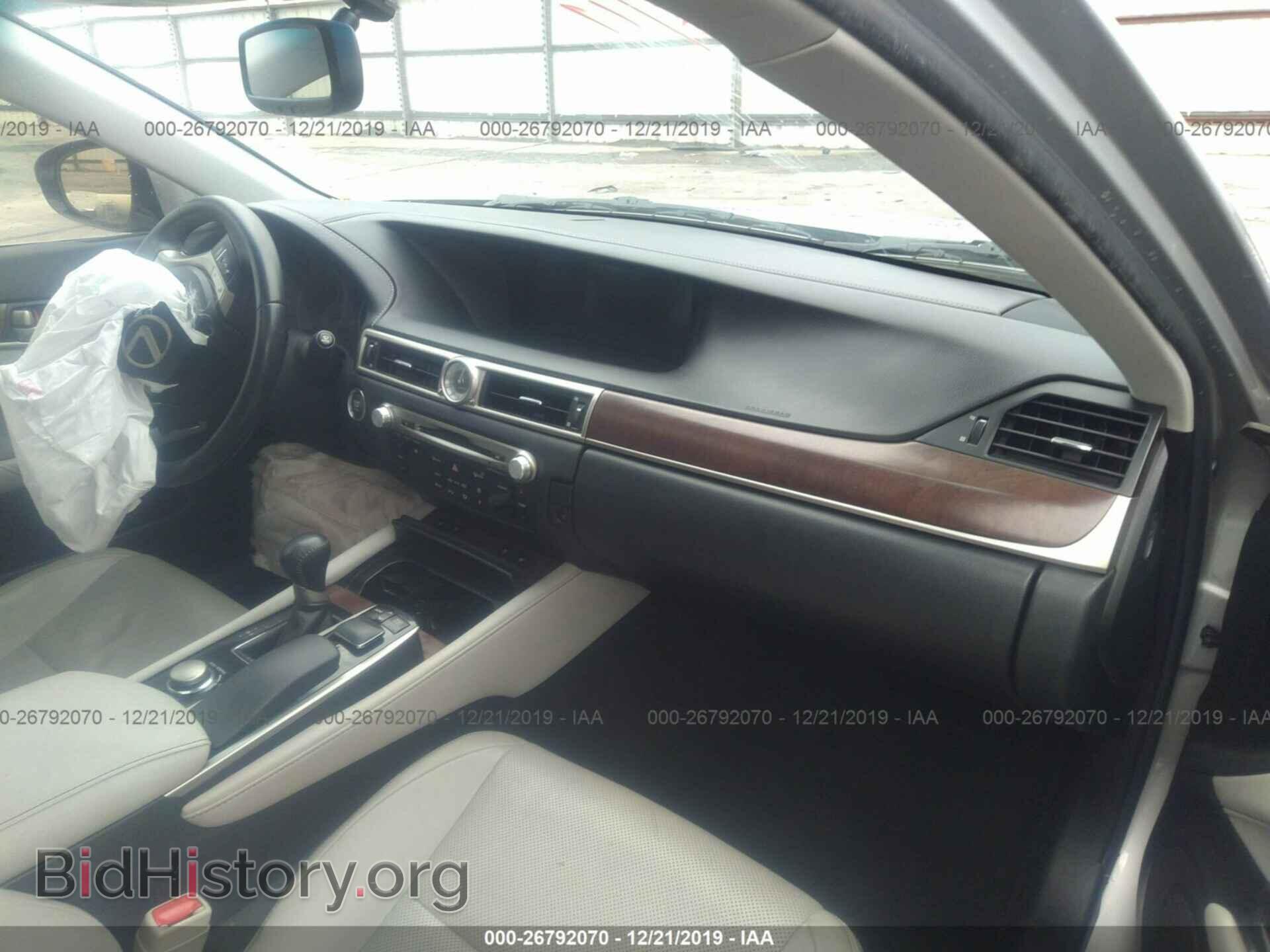 2013 LEXUS GS - VIN: JTHBE1BL2D5003660 - Фото 5