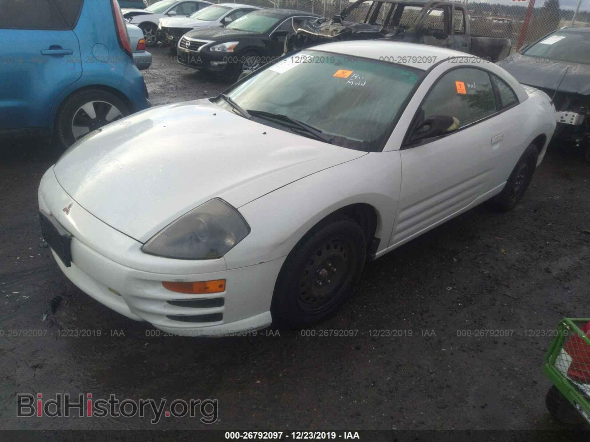 2001 Mitsubishi Eclipse - VIN: 4A3AC34G41E210073 - Фото 2