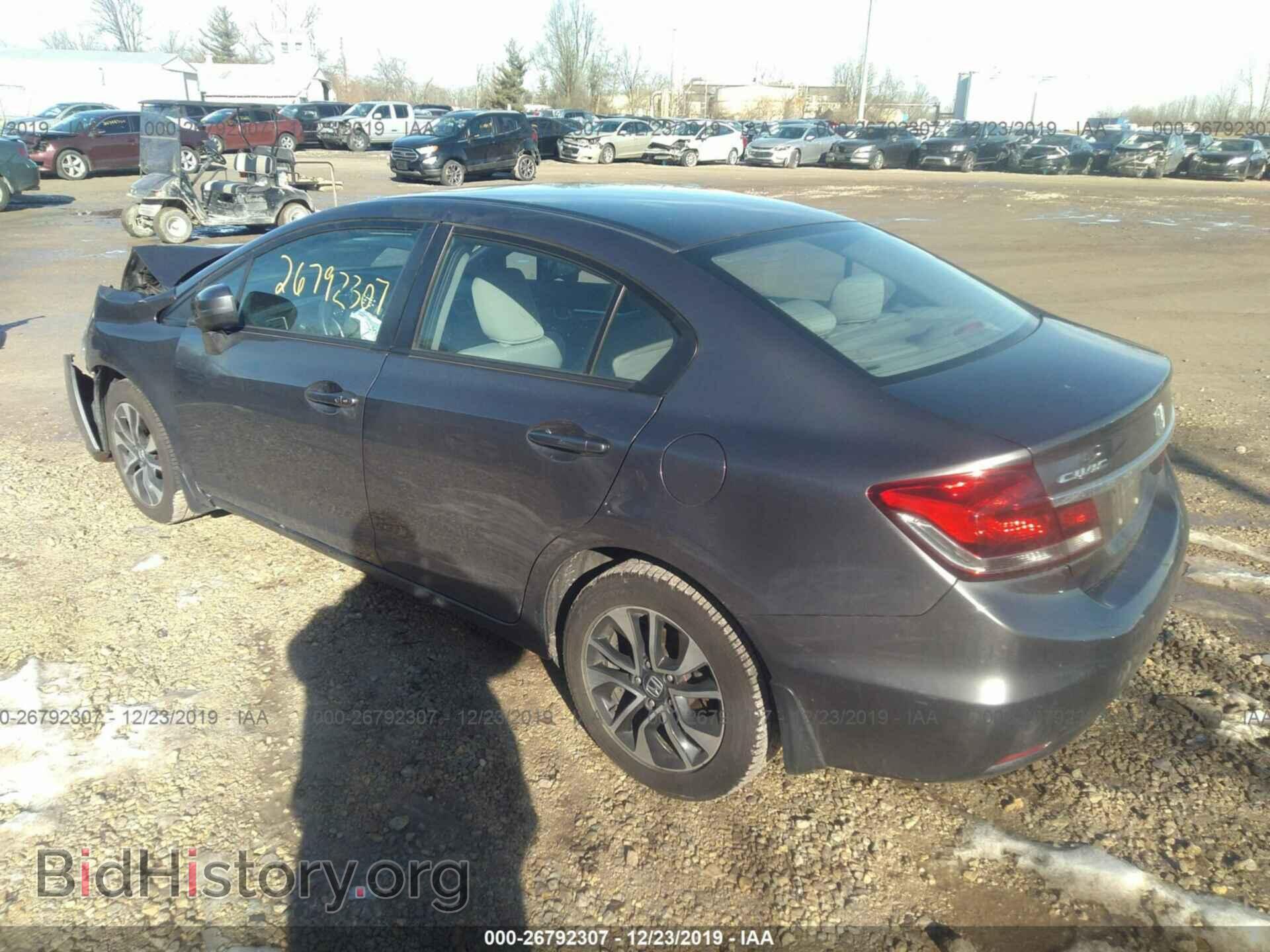 2014 HONDA CIVIC - VIN: 19XFB2F80EE044253 - Photo 3