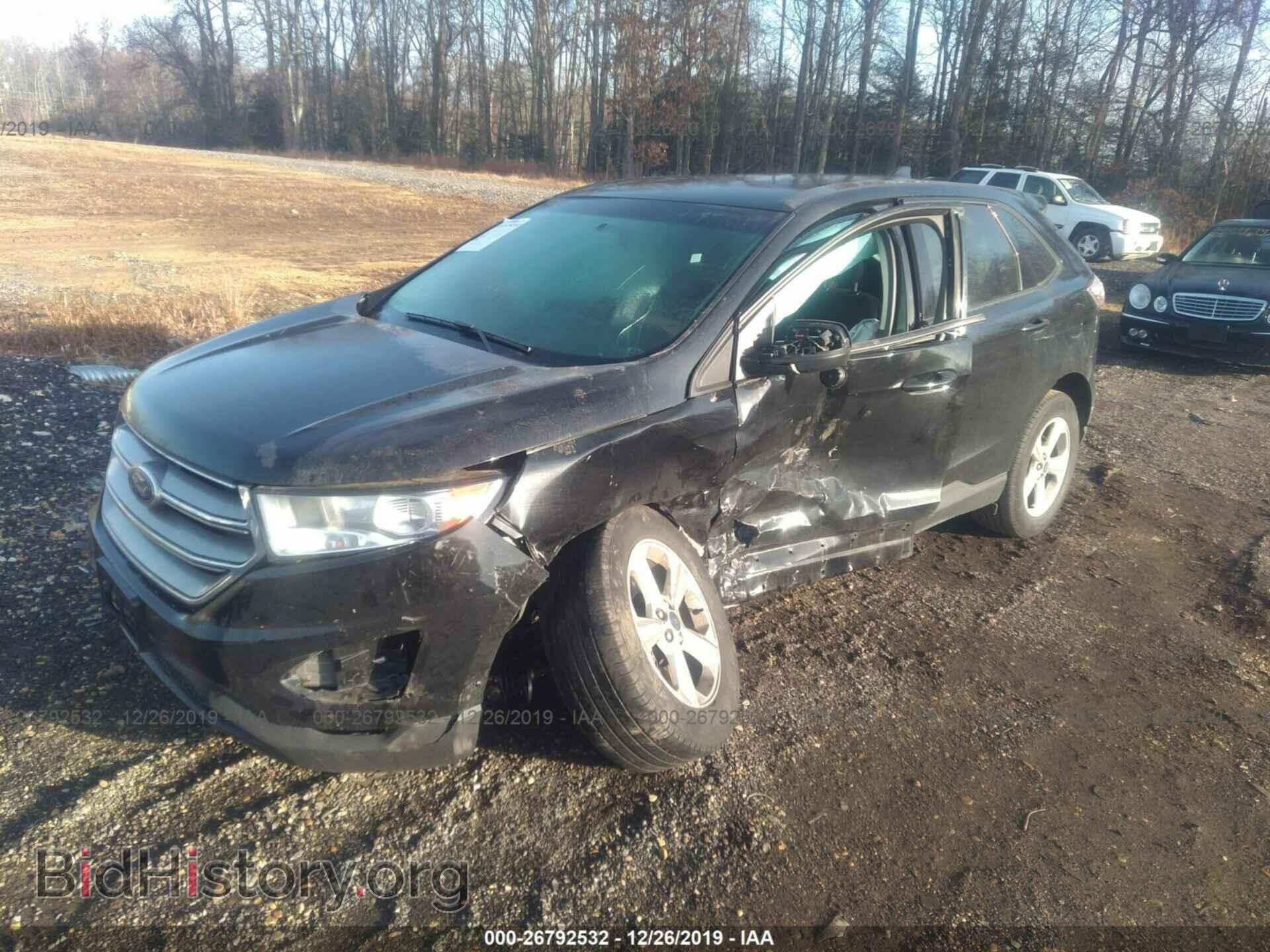 2017 FORD EDGE - VIN: 2FMPK4G96HBB09119 - Фото 2