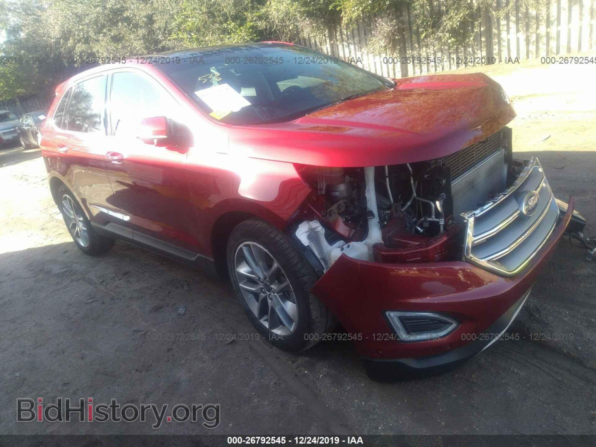 Фотография 2FMPK3K81JBC49822 - FORD EDGE 2018
