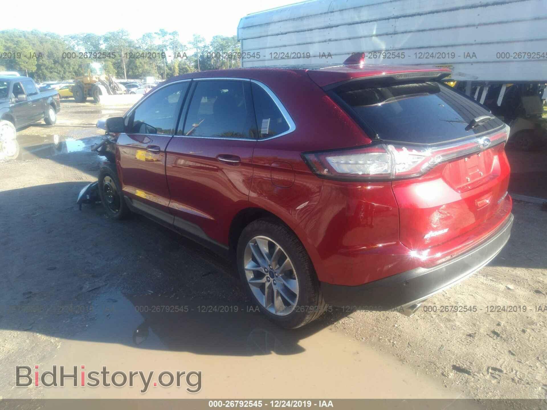 2018 FORD EDGE - VIN: 2FMPK3K81JBC49822 - Фото 3