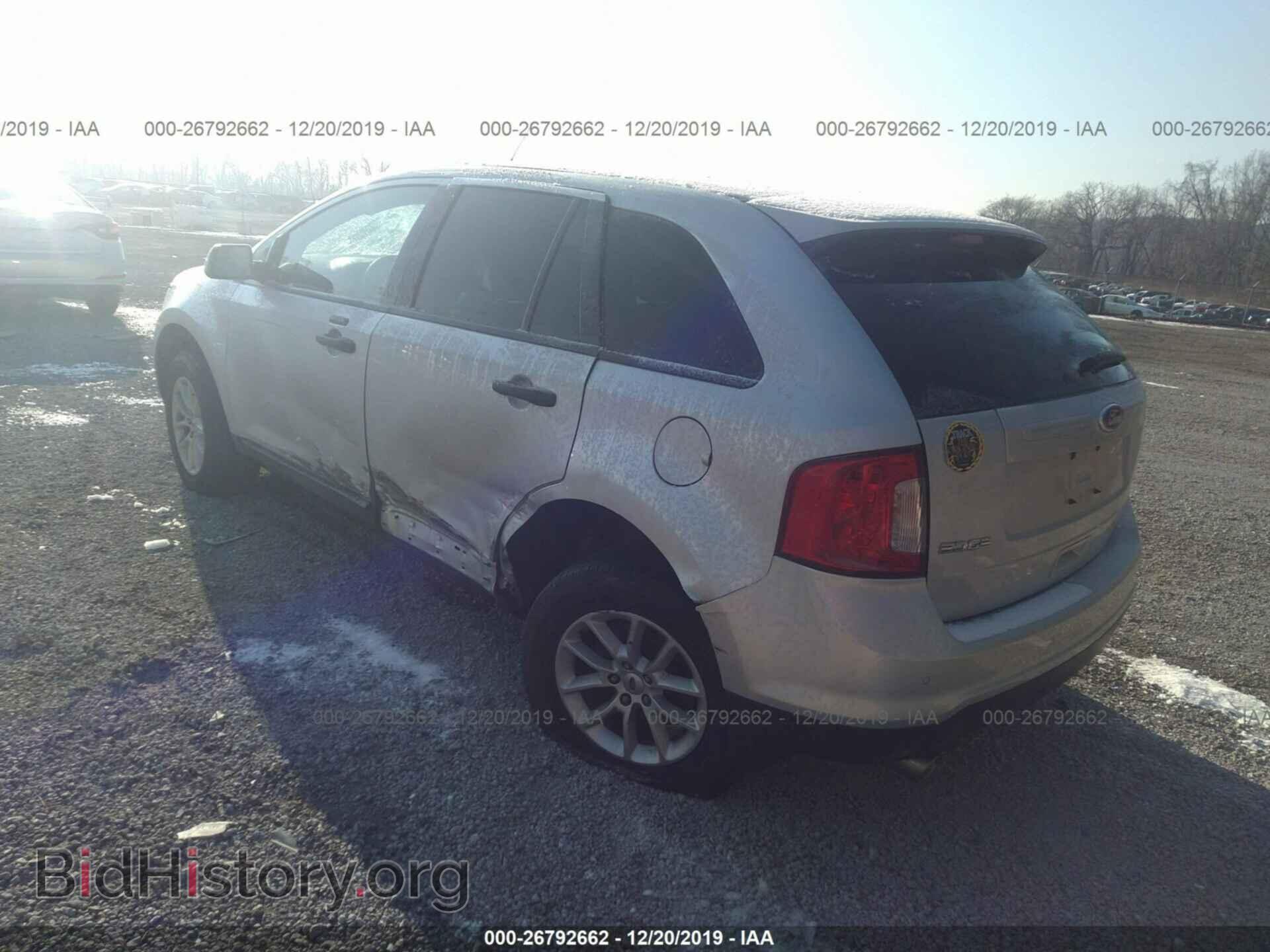 2013 FORD EDGE - VIN: 2FMDK3GC4DBB51596 - Photo 3