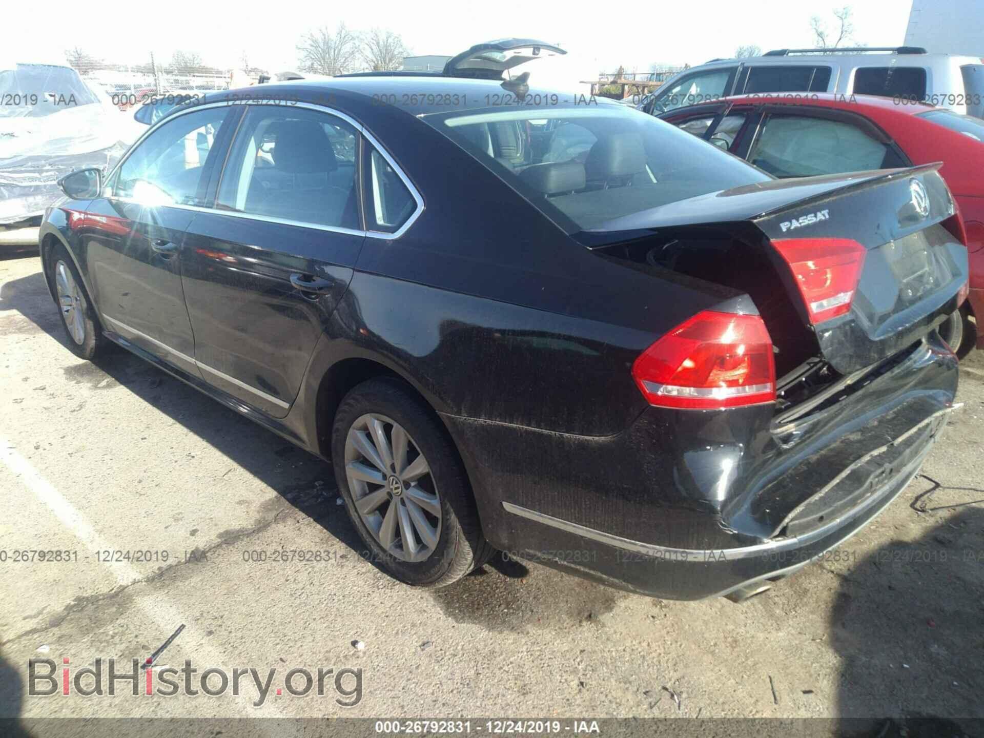 2012 VOLKSWAGEN PASSAT - VIN: 1VWCP7A39CC087956 - Фото 3
