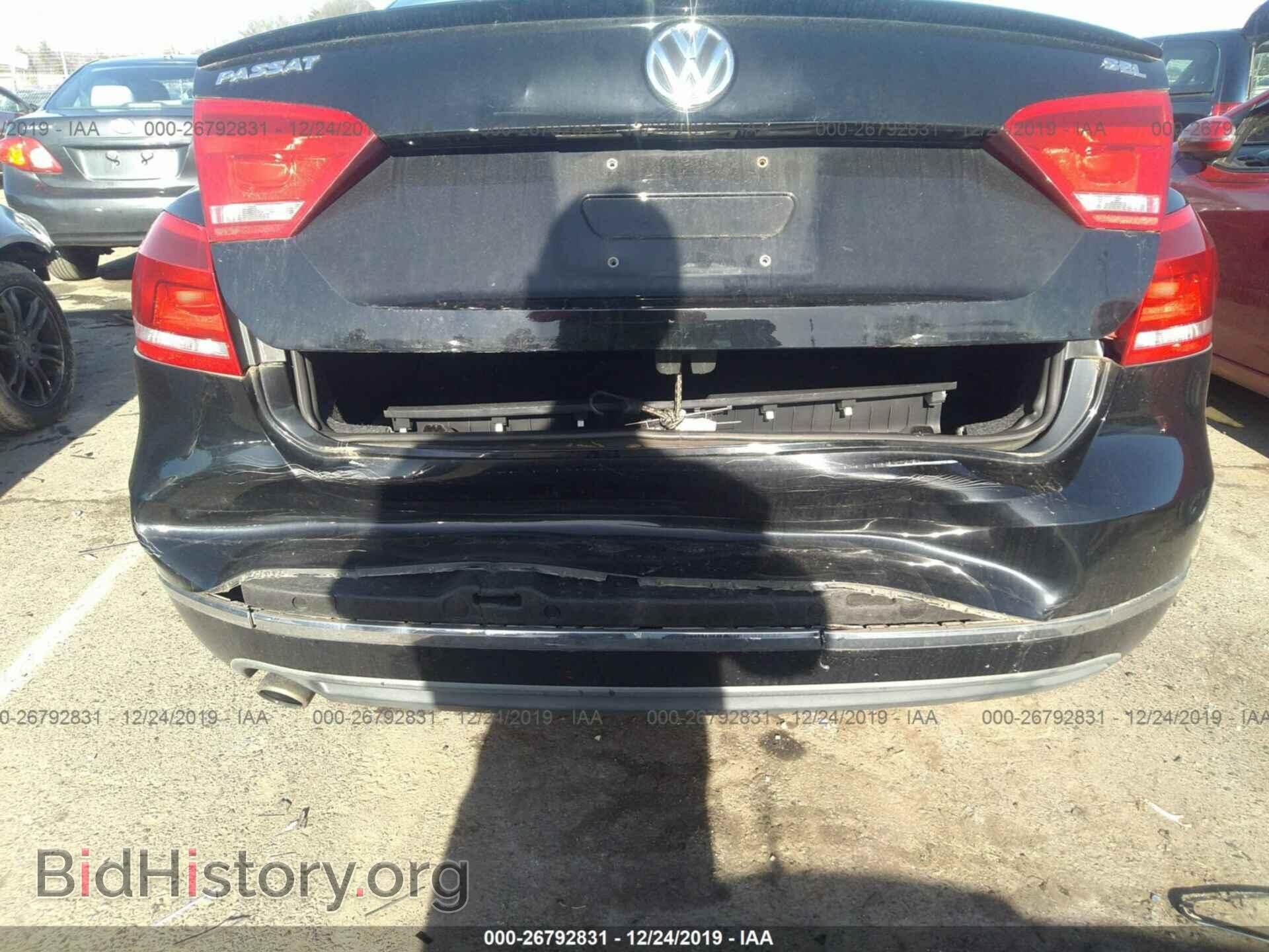 2012 VOLKSWAGEN PASSAT - VIN: 1VWCP7A39CC087956 - Фото 6