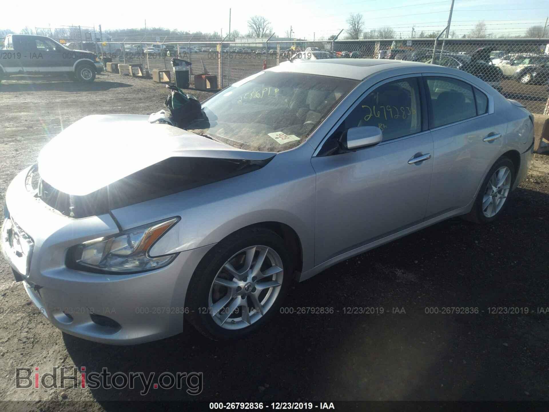 2012 NISSAN MAXIMA - VIN: 1N4AA5AP2CC820986 - Фото 2