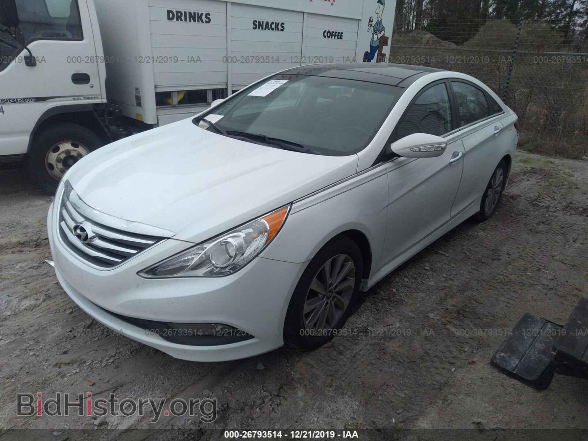2014 HYUNDAI SONATA - VIN: 5NPEC4AC9EH930230 - Фото 2