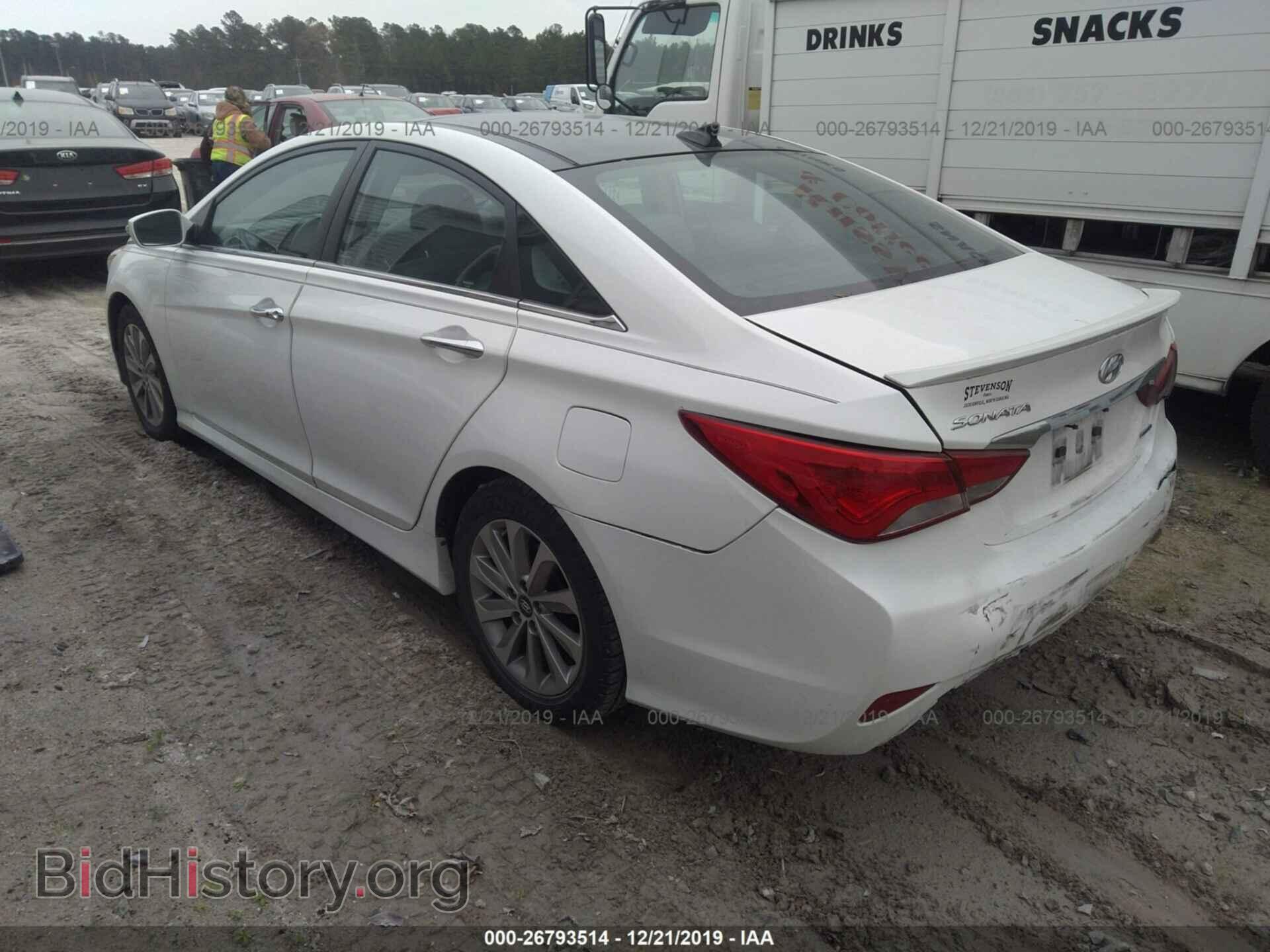 2014 HYUNDAI SONATA - VIN: 5NPEC4AC9EH930230 - Фото 3