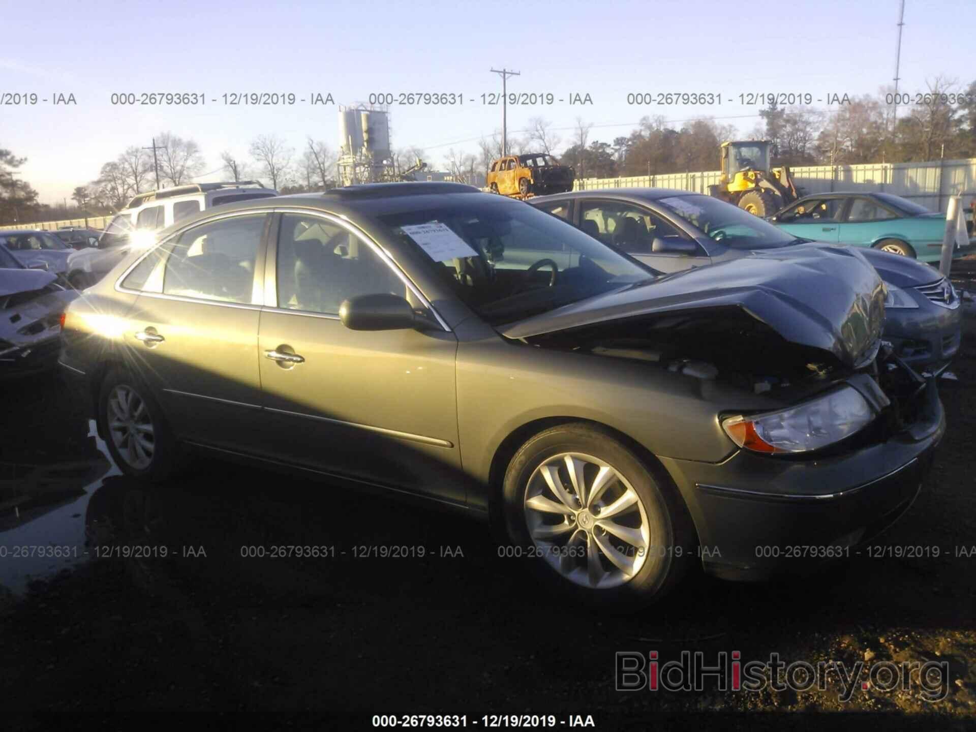 Photo KMHFC46F06A091502 - HYUNDAI AZERA 2006