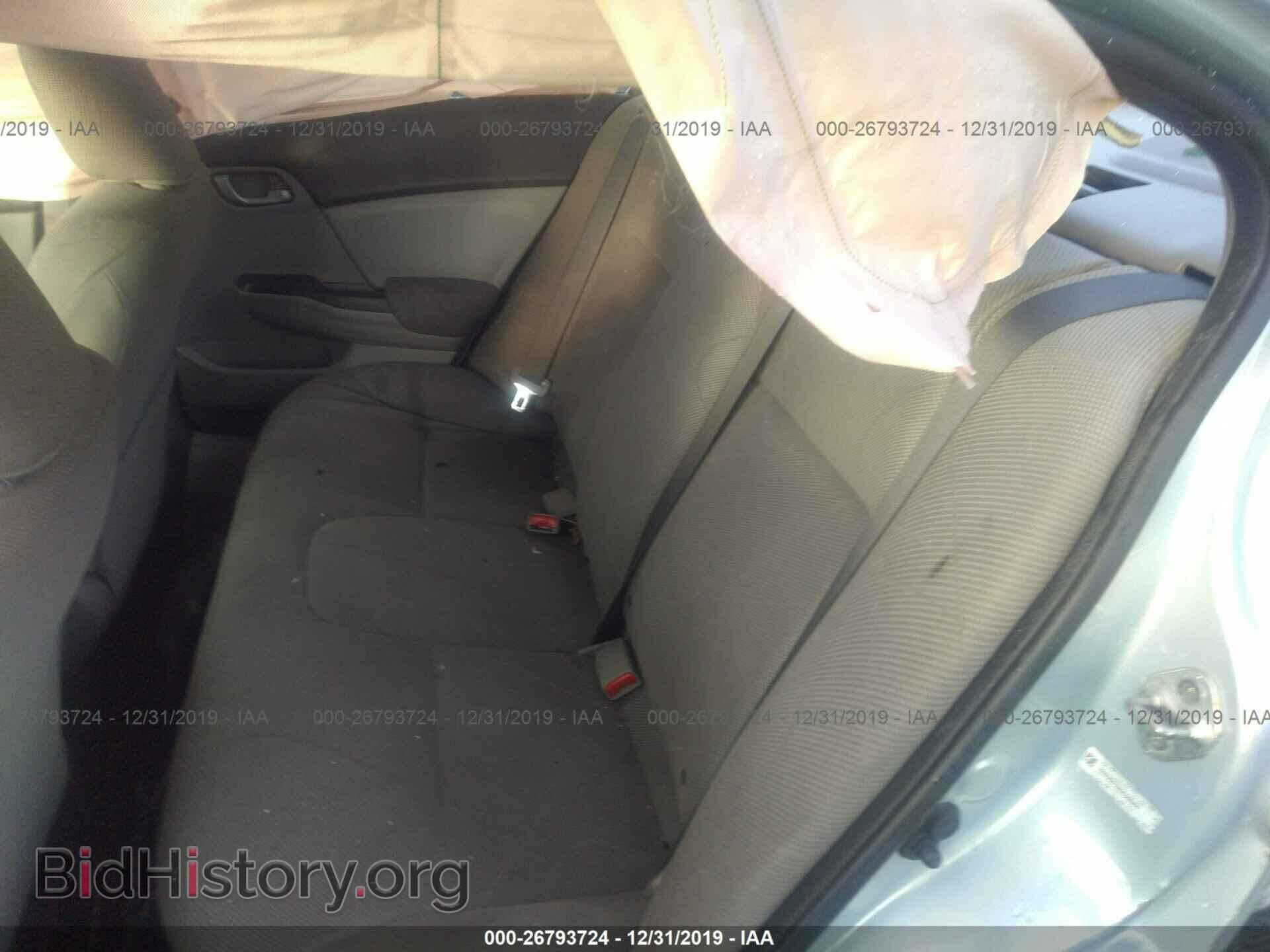 2012 HONDA CIVIC - VIN: 19XFB2F52CE346355 - Photo 8