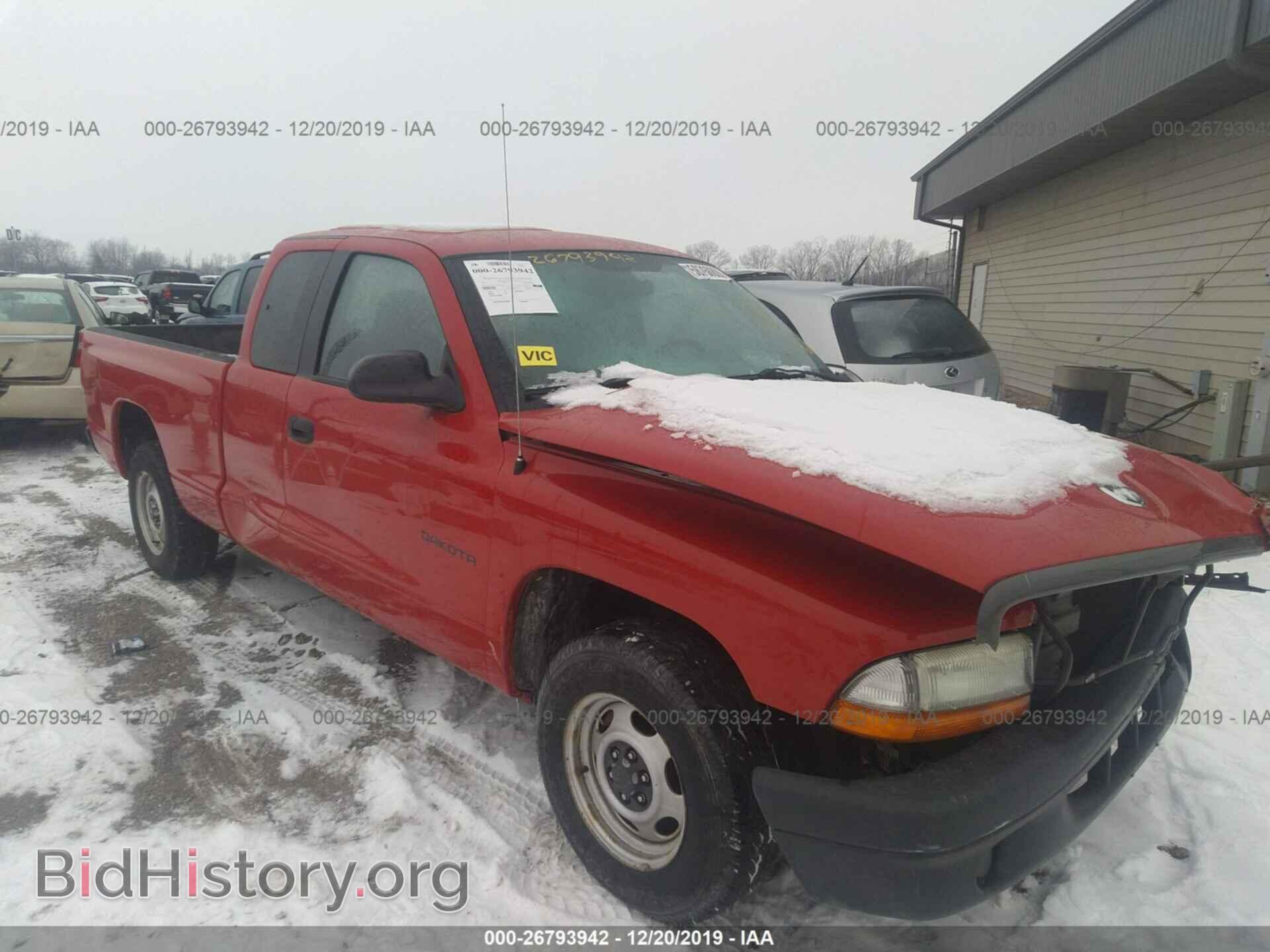 Photo 1B7GL12X42S507433 - DODGE DAKOTA 2002