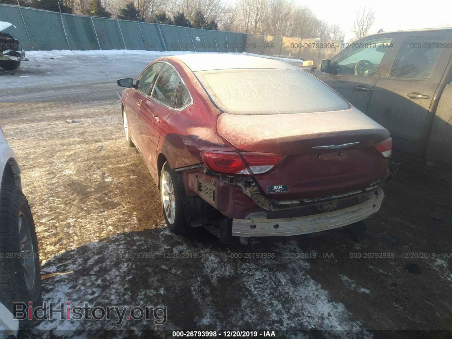 2015 CHRYSLER 200 - VIN: 1C3CCCAB8FN589790 - Photo 3