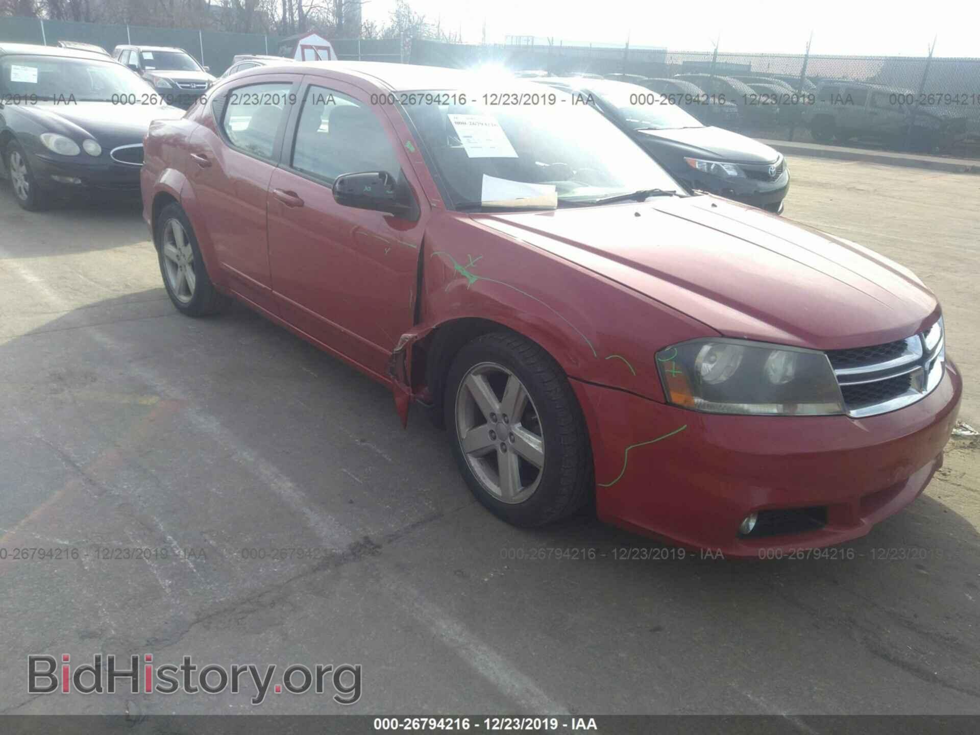 Фотография 1C3CDZCB6DN664013 - DODGE AVENGER 2013