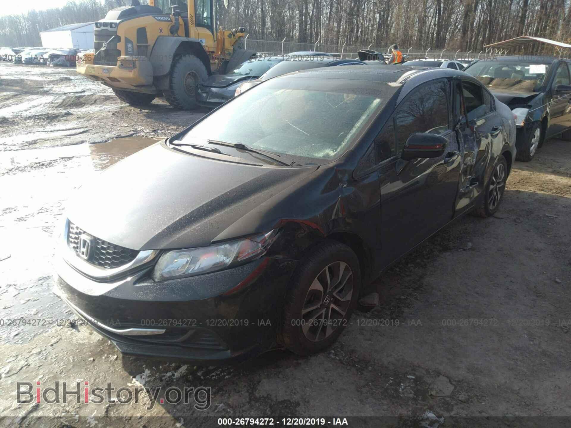 2014 HONDA CIVIC - VIN: 19XFB2F8XEE204302 - Фото 2