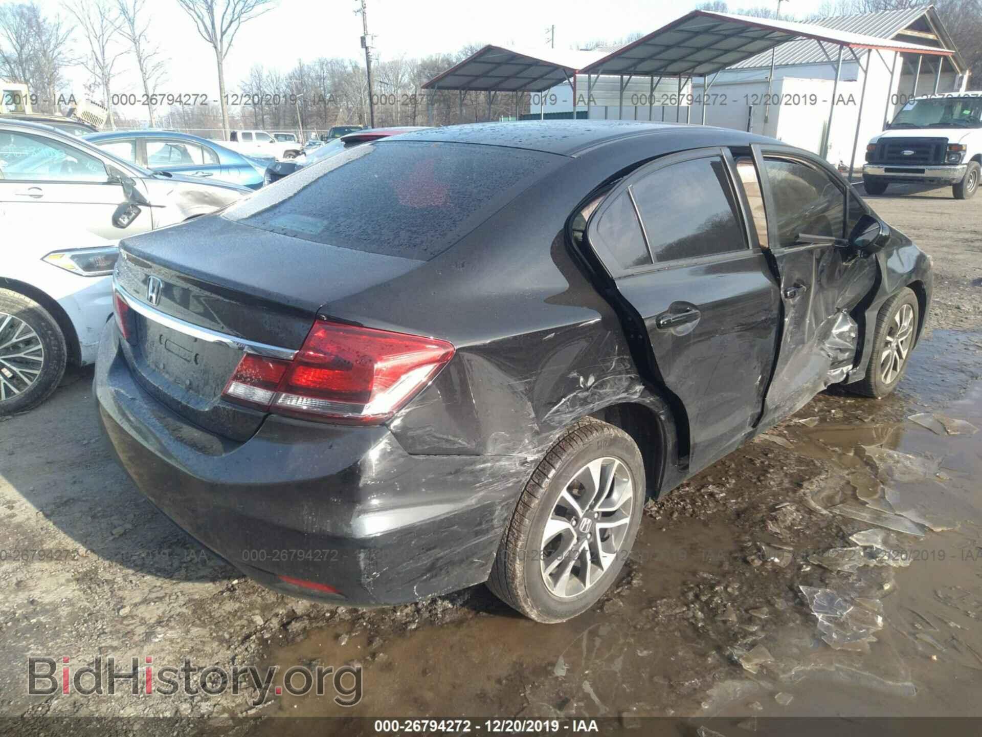 2014 HONDA CIVIC - VIN: 19XFB2F8XEE204302 - Фото 4