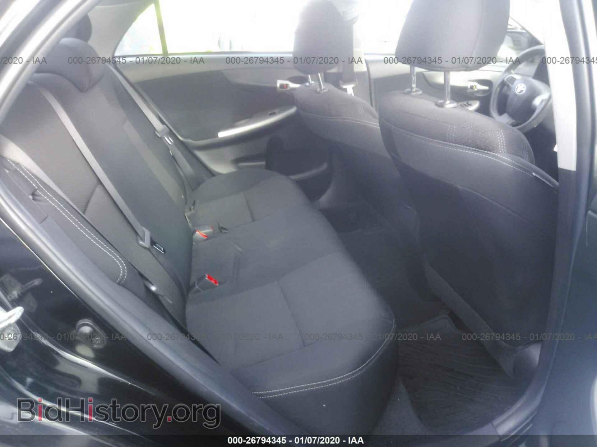 2012 TOYOTA COROLLA - VIN: 2T1BU4EE5CC774697 - Фото 8
